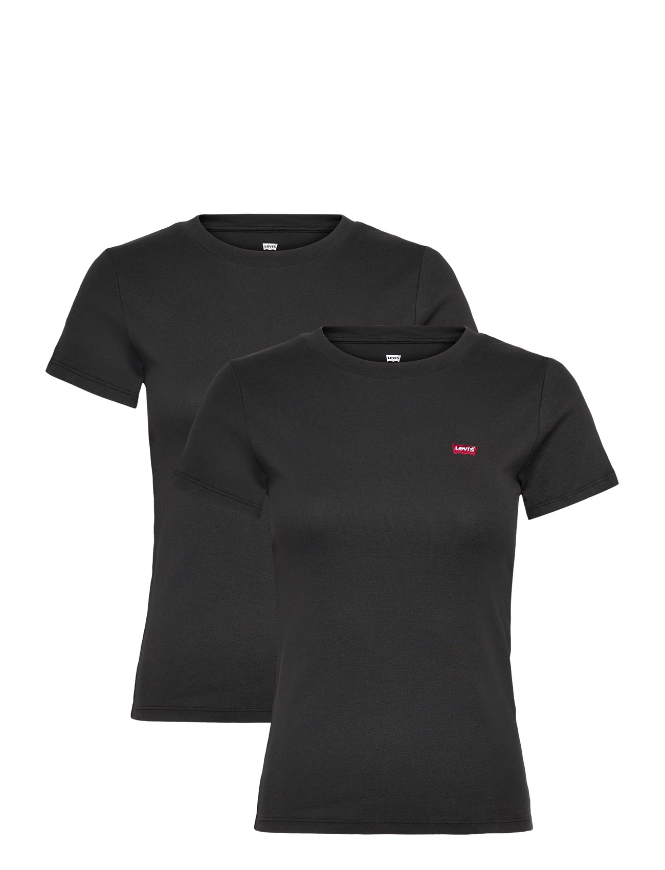 LEVI'S 2Pack Essential Ss Tee 2 Pack Schwarz - XL - Damen