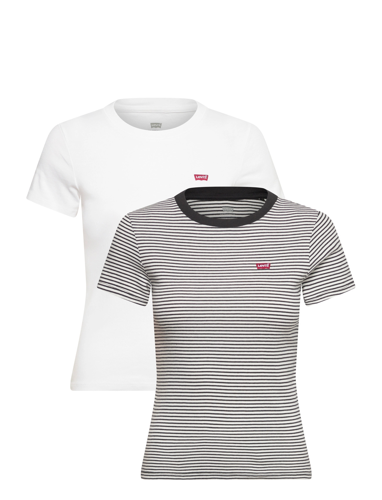 LEVI'S 2Pack Essential Ss Tee 2 Pack Weiß - XL - Damen