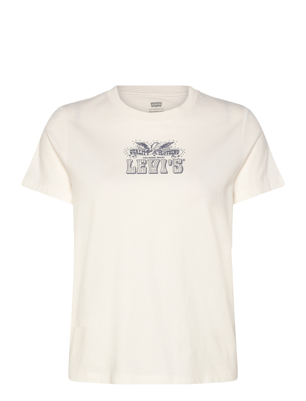 LEVI'S Gr Favorite Tee Rhinestone Eag Cream - S - Damen