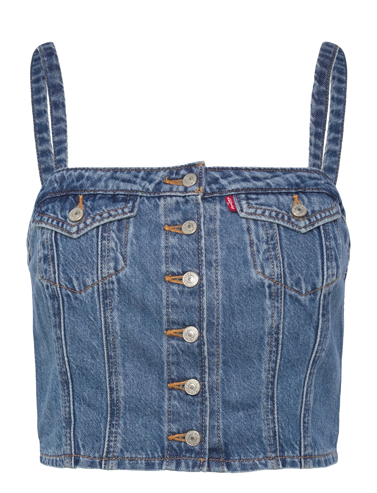 LEVI'S Denim Tube All Over Blau Blau - L - Damen