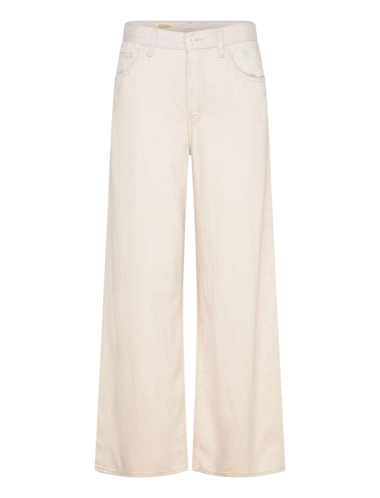 Levi's Cinch Wide Leg Crystal Gray, 29 x 29, Cream, Jeans > Vidde, Dame