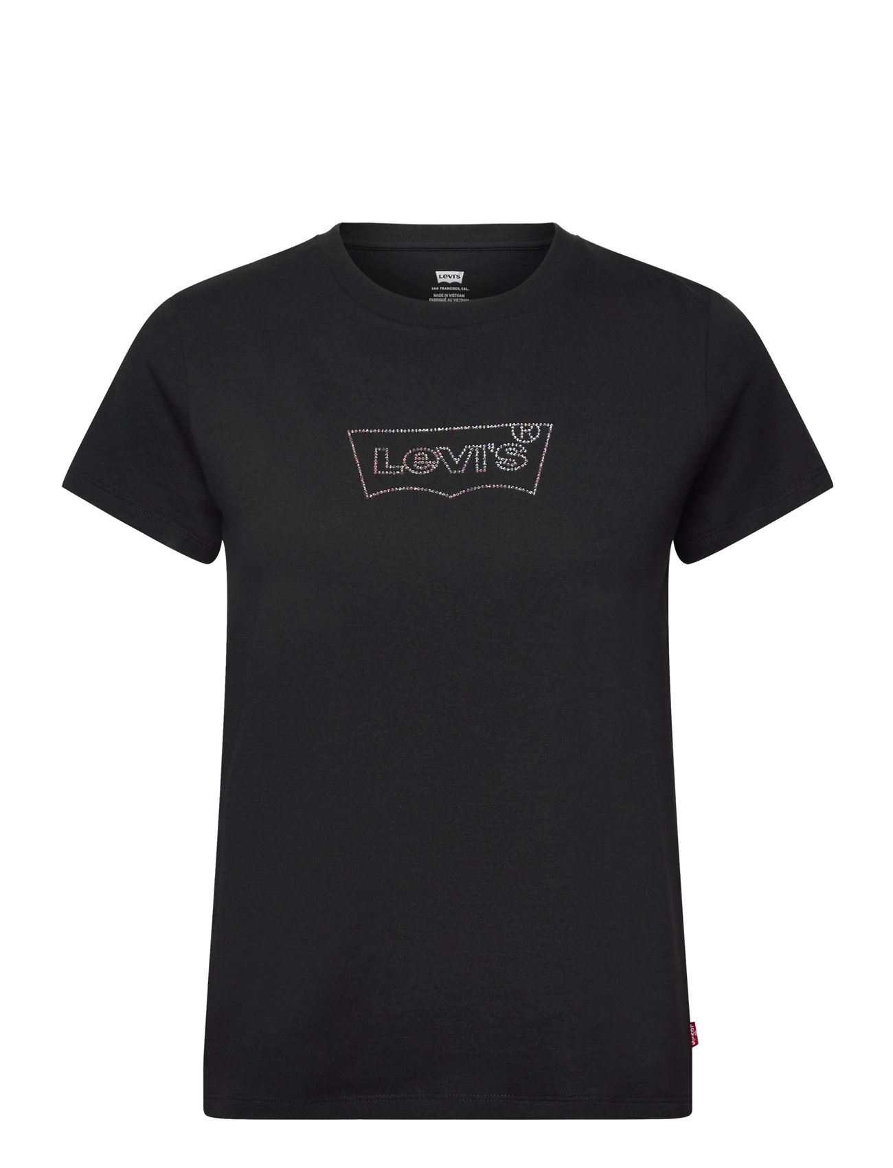 LEVI'S The Perfect Tee Batwing Irides Schwarz - S - Damen