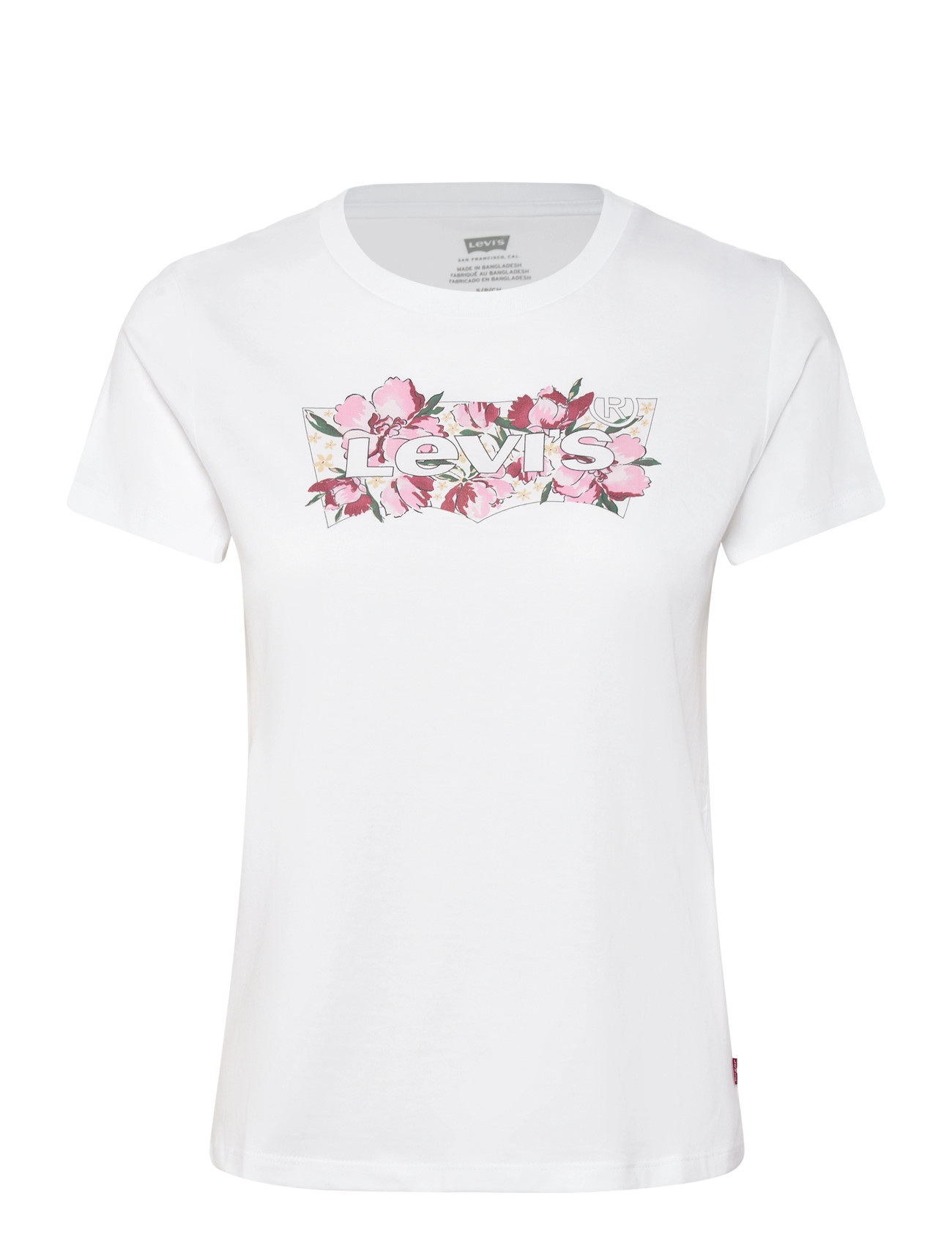 LEVI'S The Perfect Tee P2_Blake Bürste Weiß - L - Damen