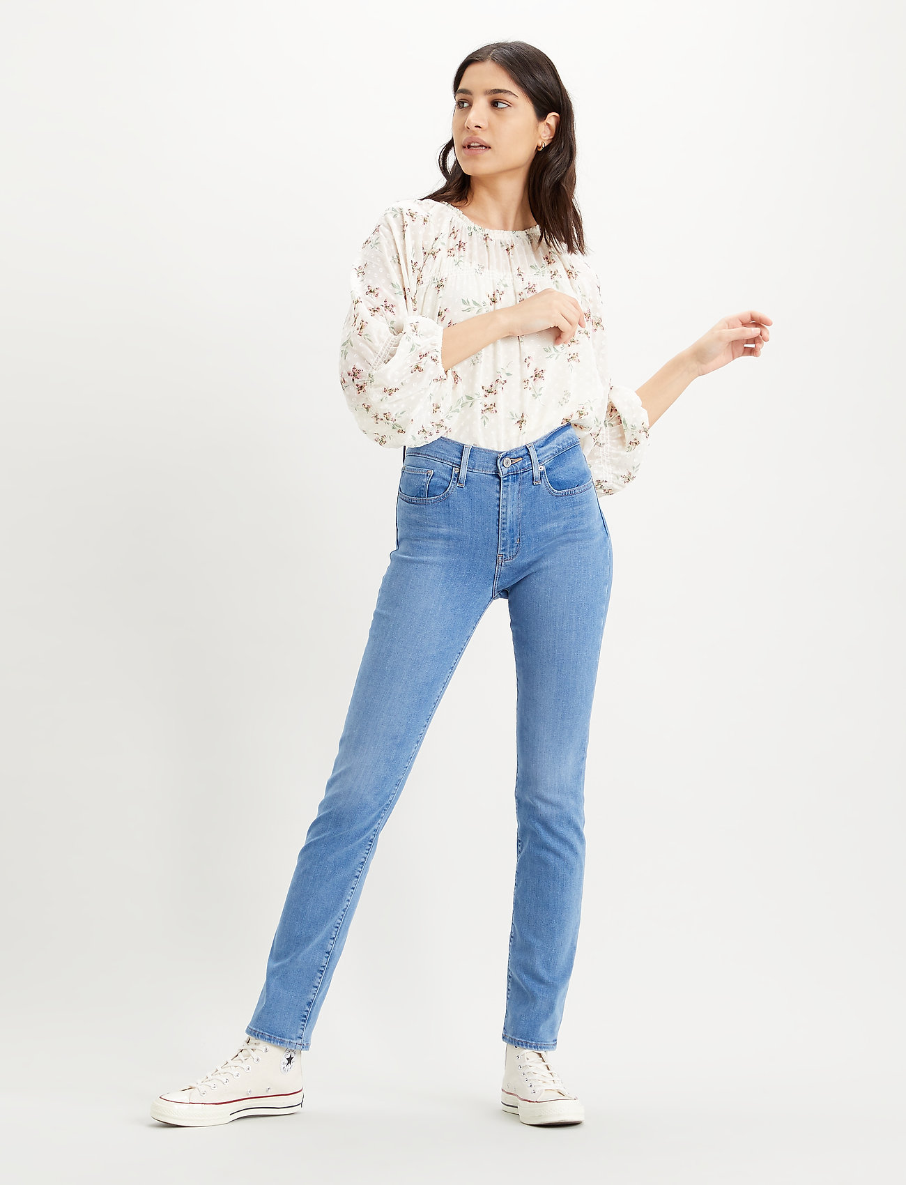 724 high rise straight jeans