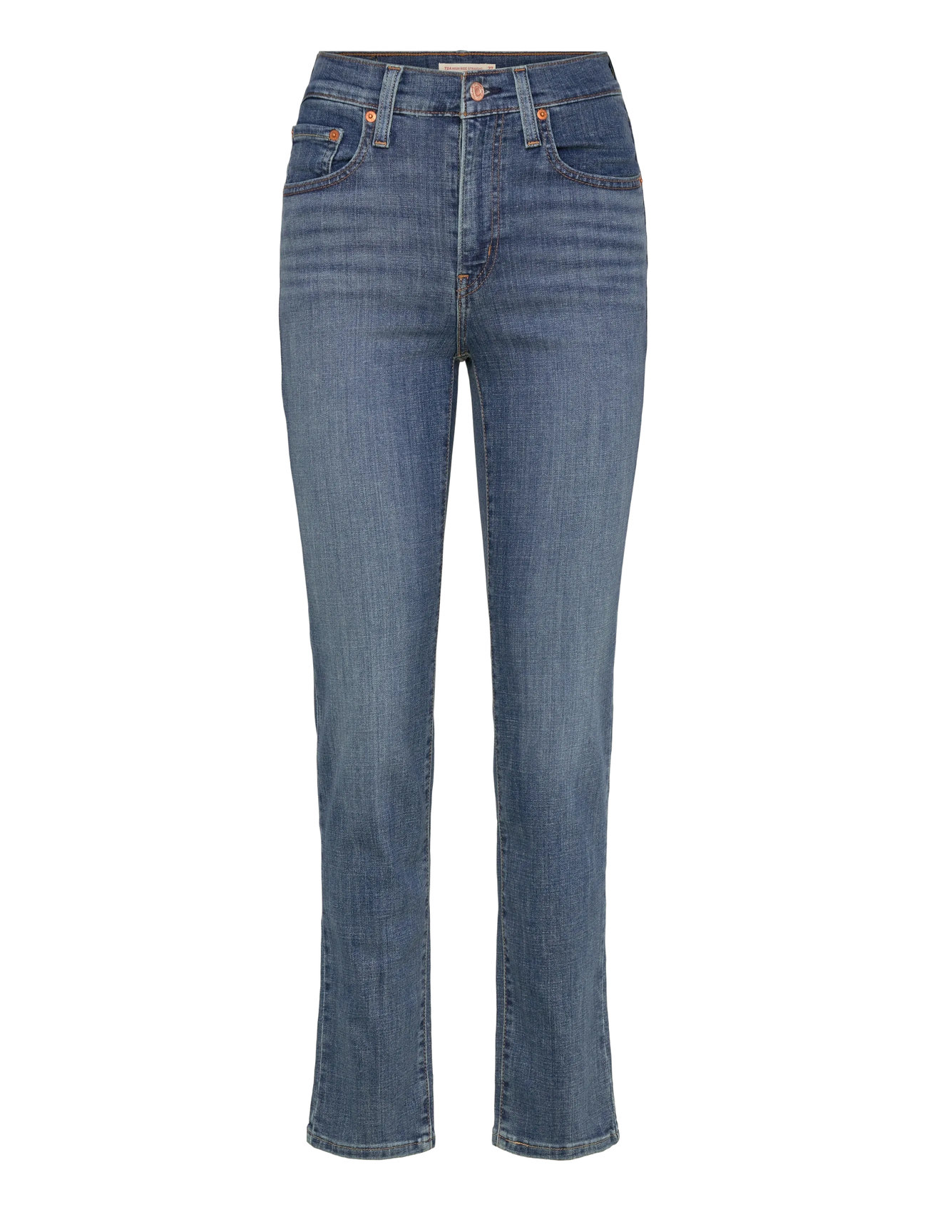 LEVI'S 724 High Rise Straight Way Way Blau - 32x32 - Damen