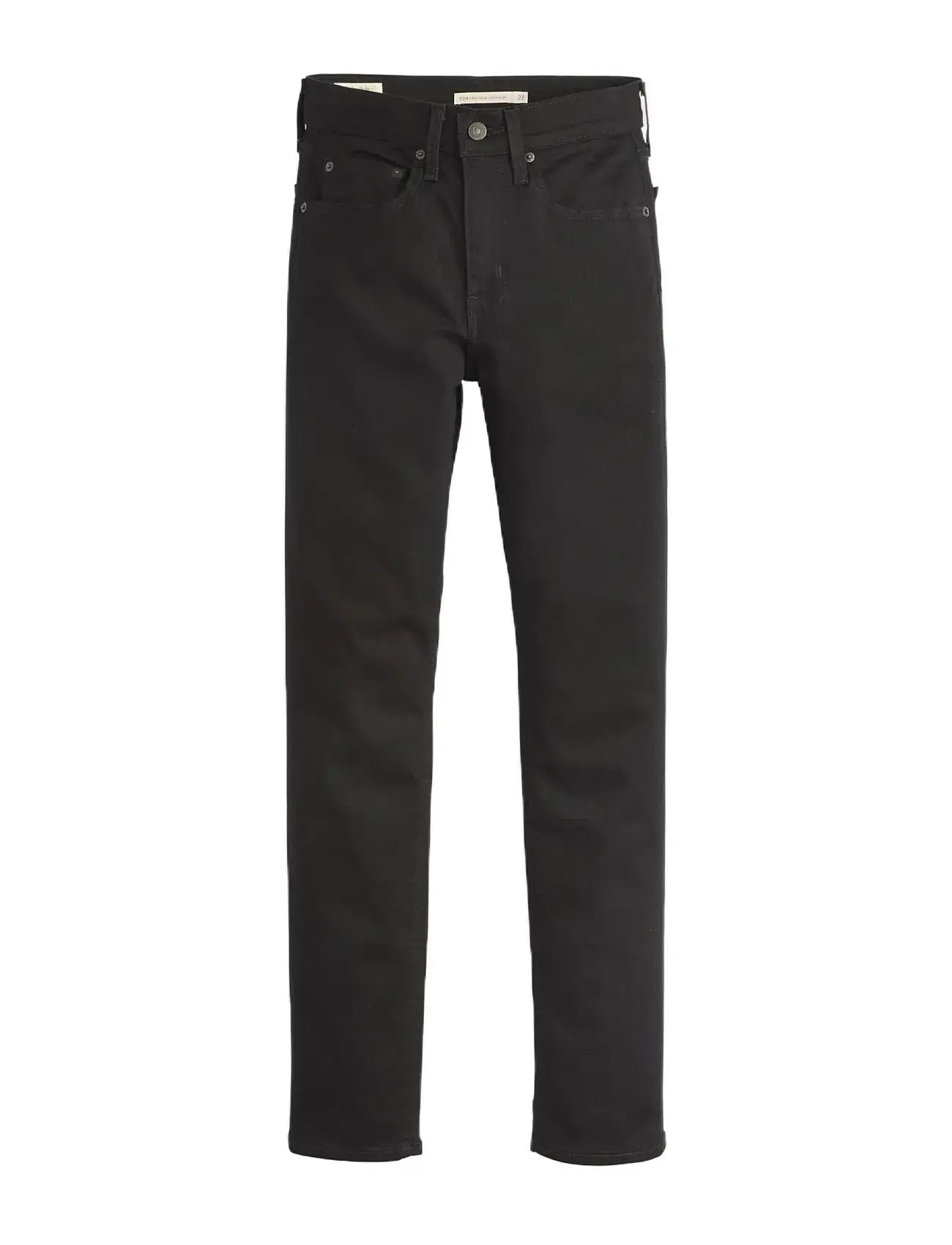 LEVI'S 724 High Rise Straight Midnigh Schwarz - 32x30 - Damen