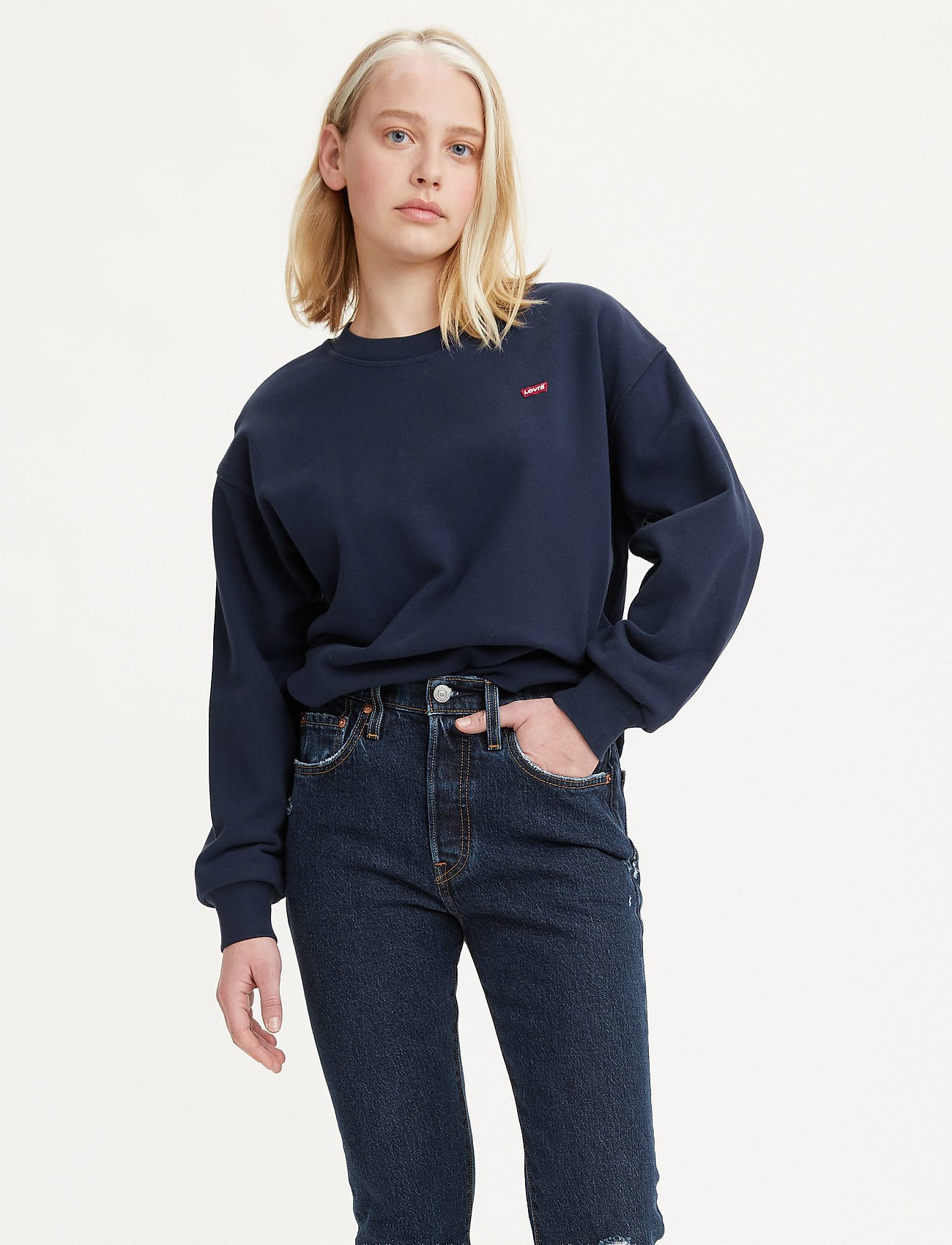 LEVI´S Women Standard Crew Peacoat - Sweatshirts 