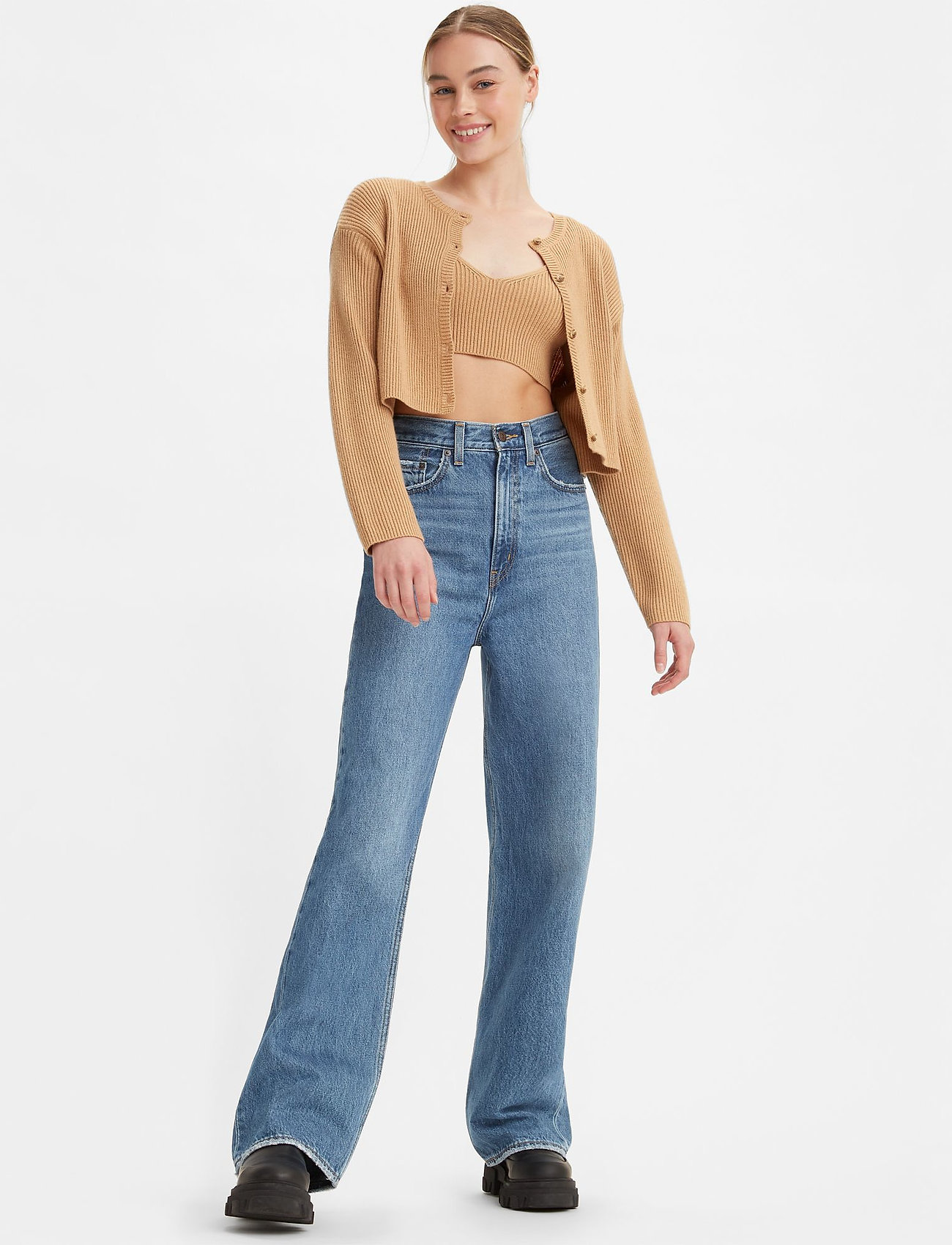 LEVI´S Women High Loose Are You Ready - Wide leg jeans 