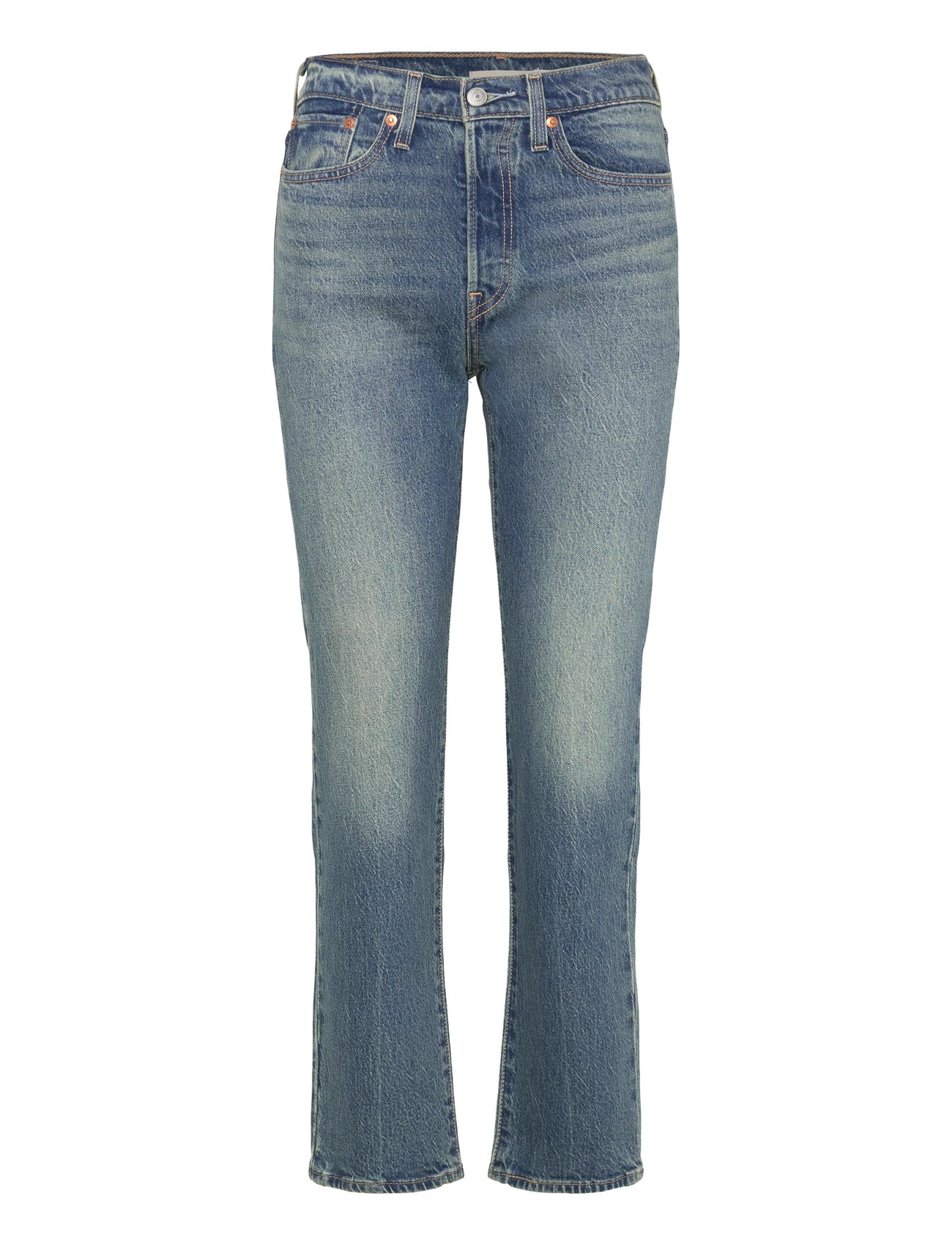 LEVI'S Wedgie Straight Outer Point Blau - 28x28 - Damen