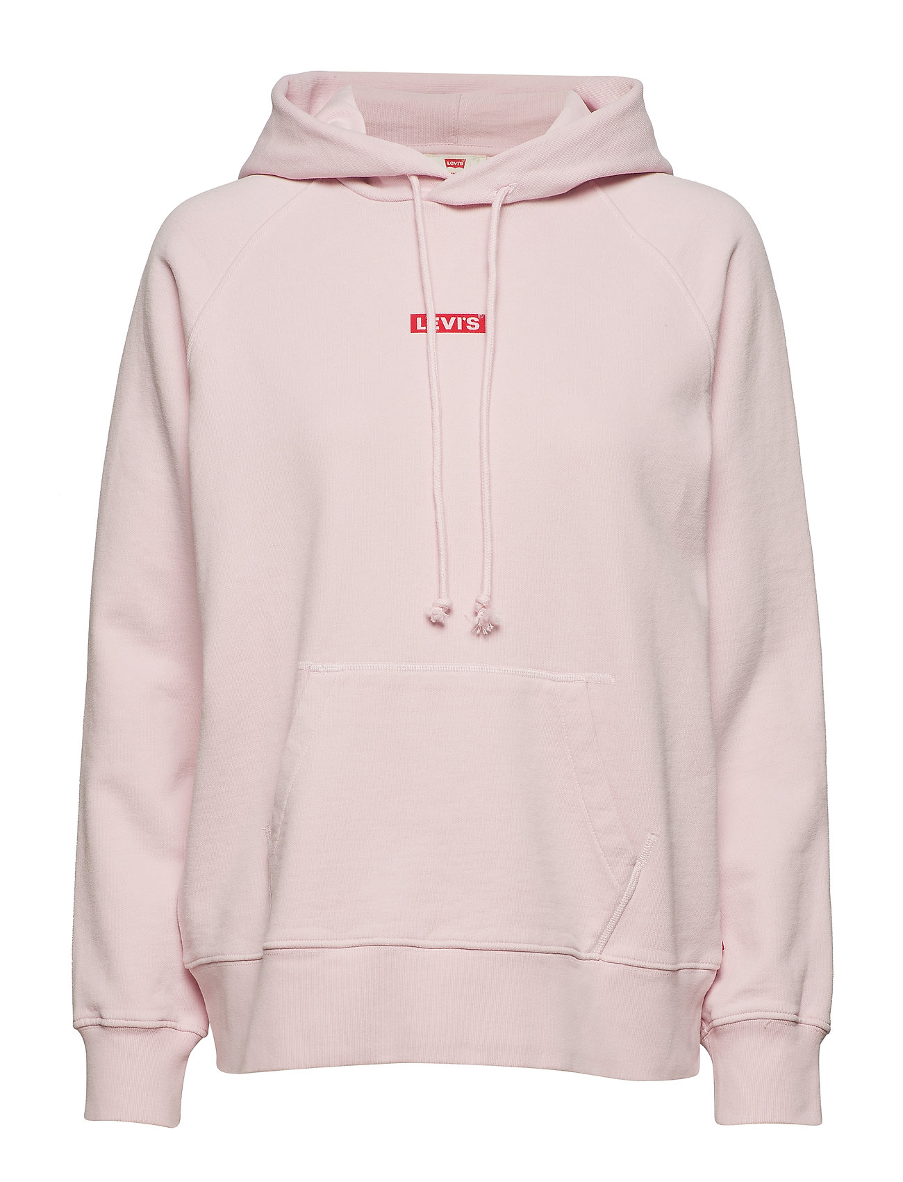 Levi S Women Graphic Sport Hoodie Baby Tab Trui Roze Levis levi s women kopen in de aanbieding