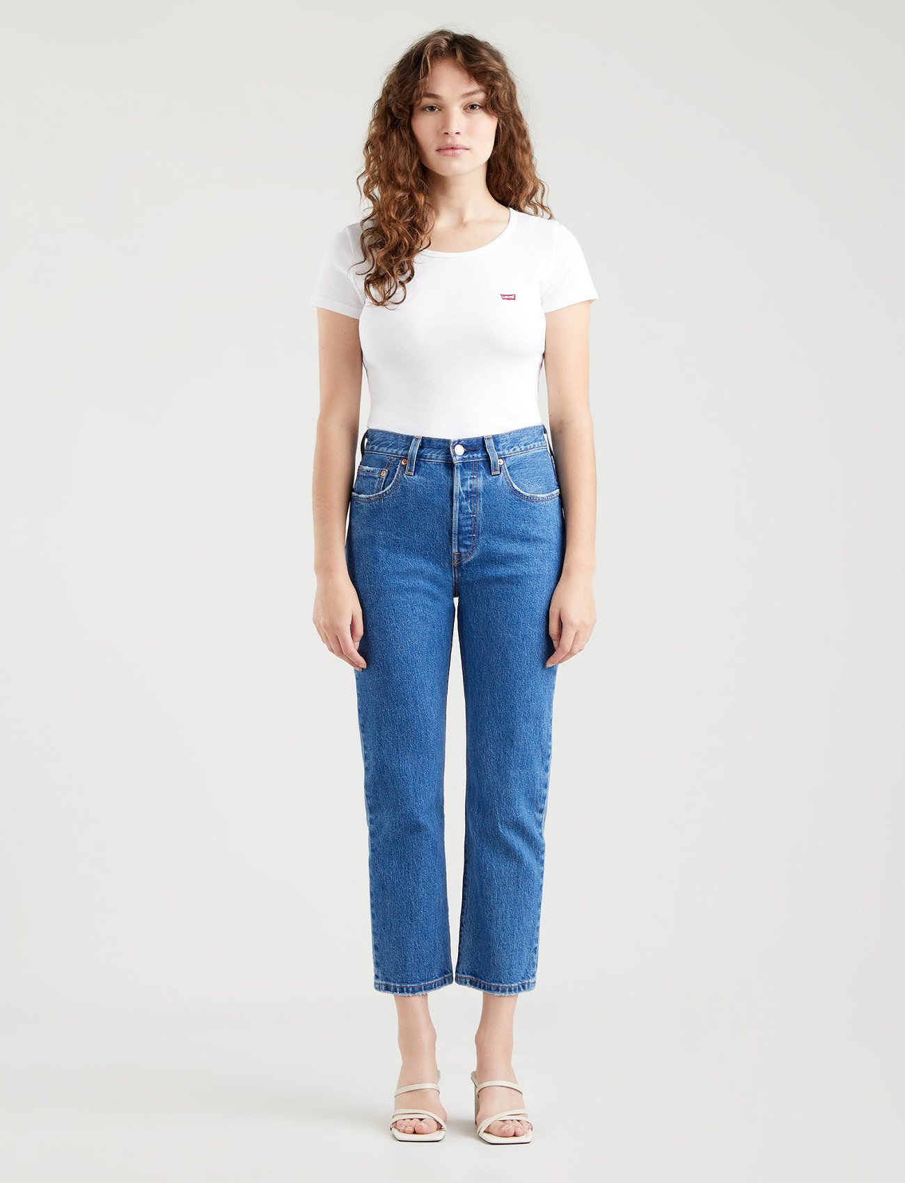 LEVI´S Women 501 Crop Jazz Pop - Straight jeans 