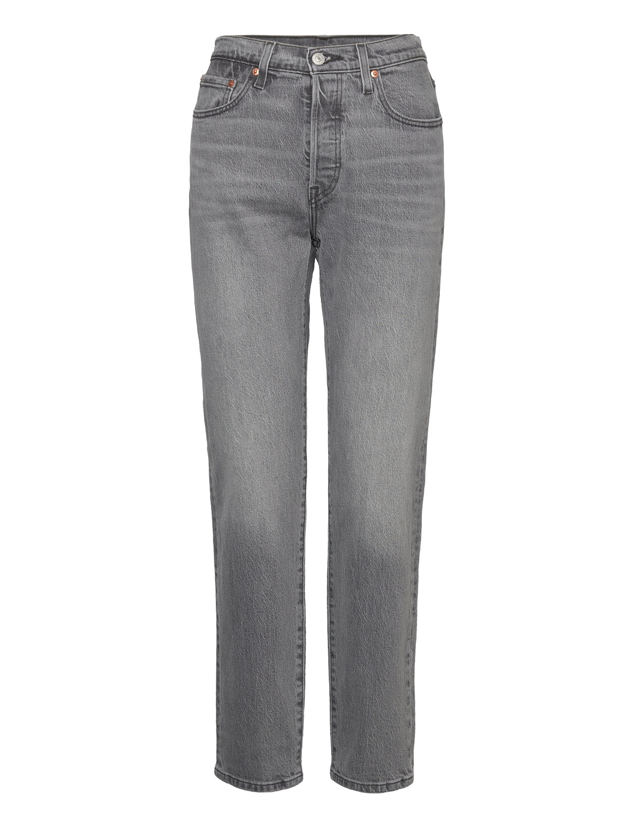 501 Crop Hit The Road Bb Bottoms Jeans Straight-regular Grey LEVI´S Women