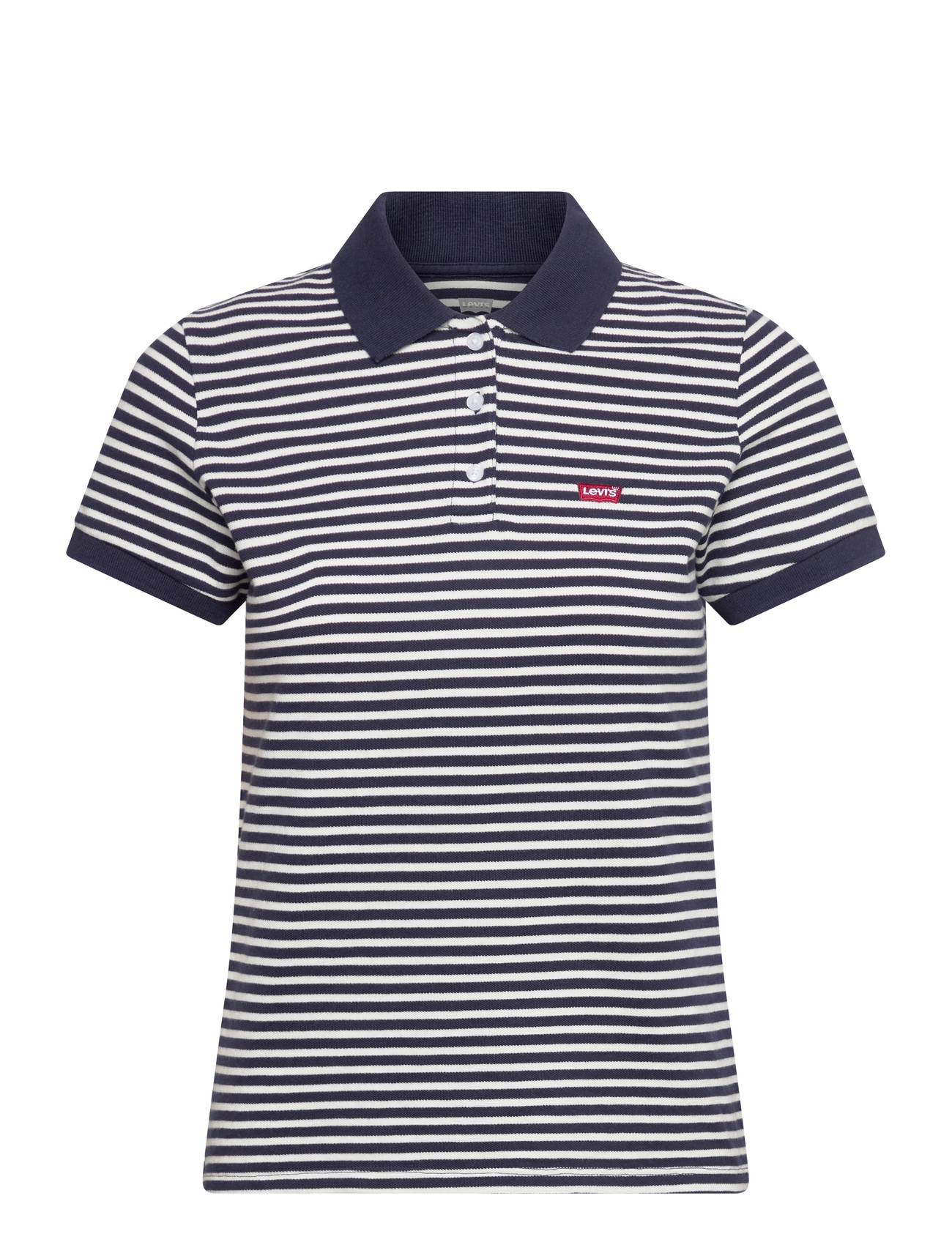 LEVI'S Levis Hm Polo Marigold Stripe Navy - XS - Damen