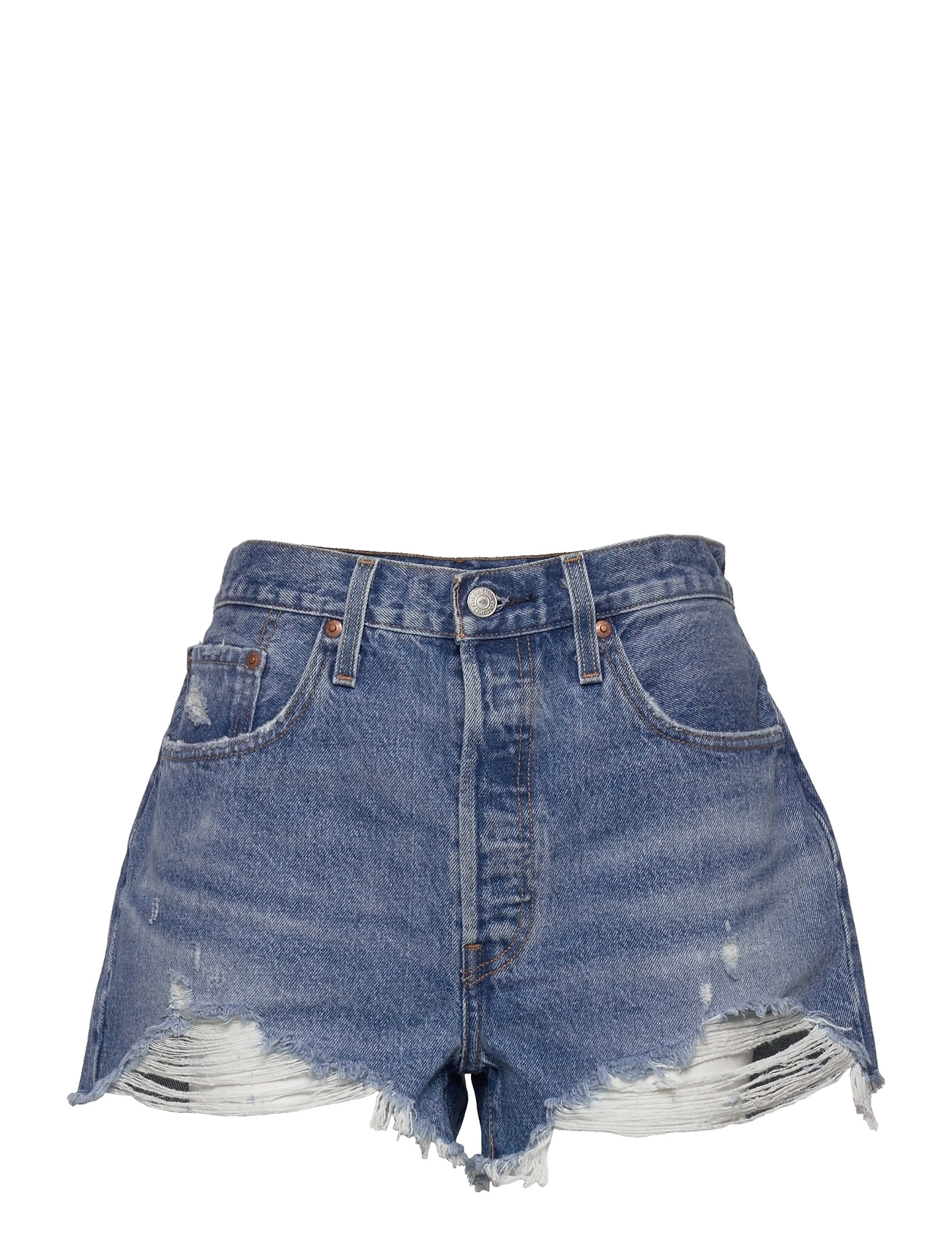 LEVI´S Women 501 Original Short Oxnard Athe Blå