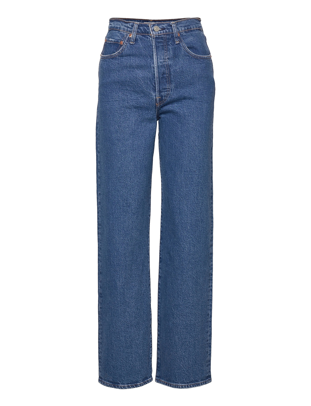 LEVI'S Ribcage Straight Ankle Jazz Po Blau - 30x27 - Damen