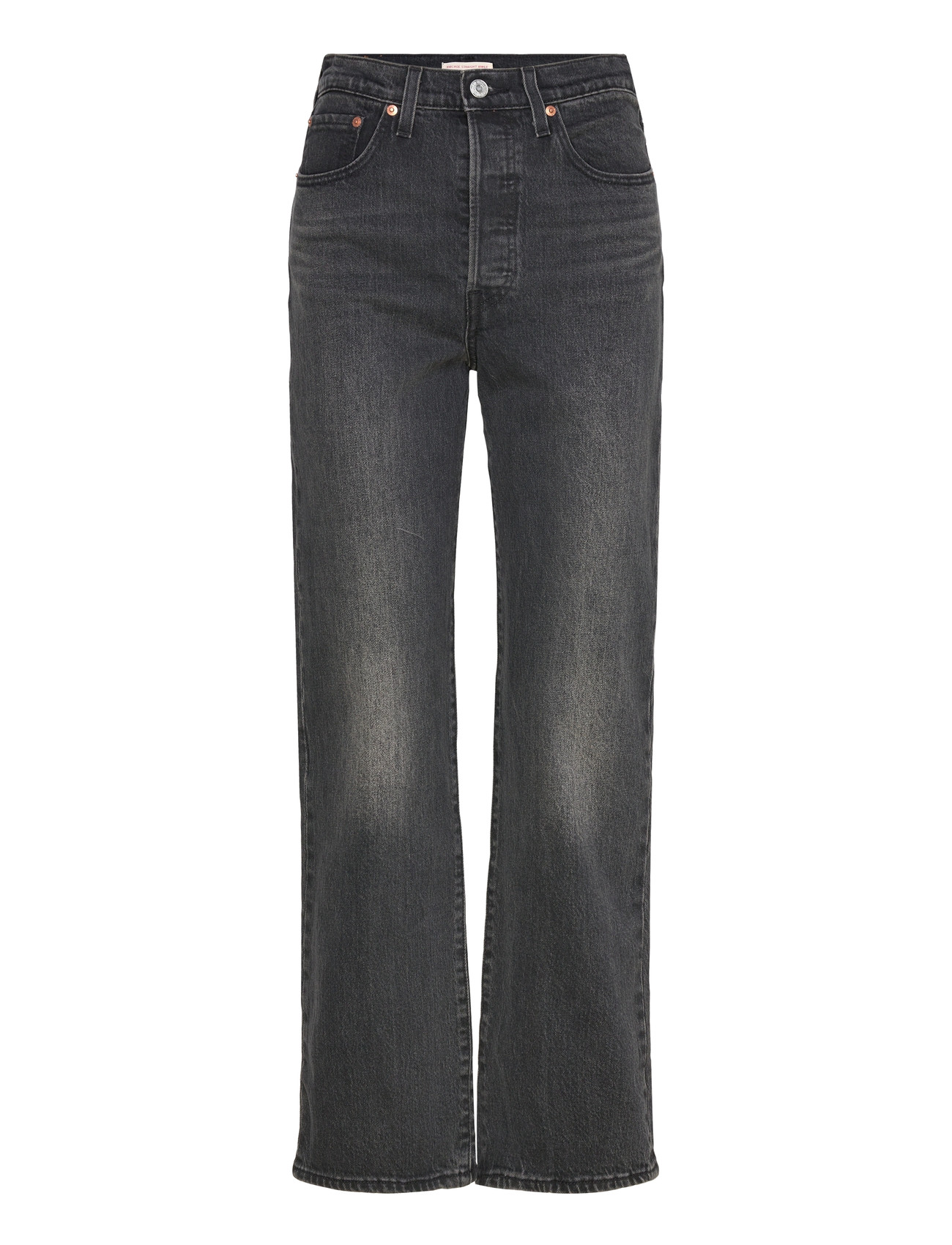 LEVI'S Ribcage Straight Ankle Loom Ab Grau - 30x27 - Damen