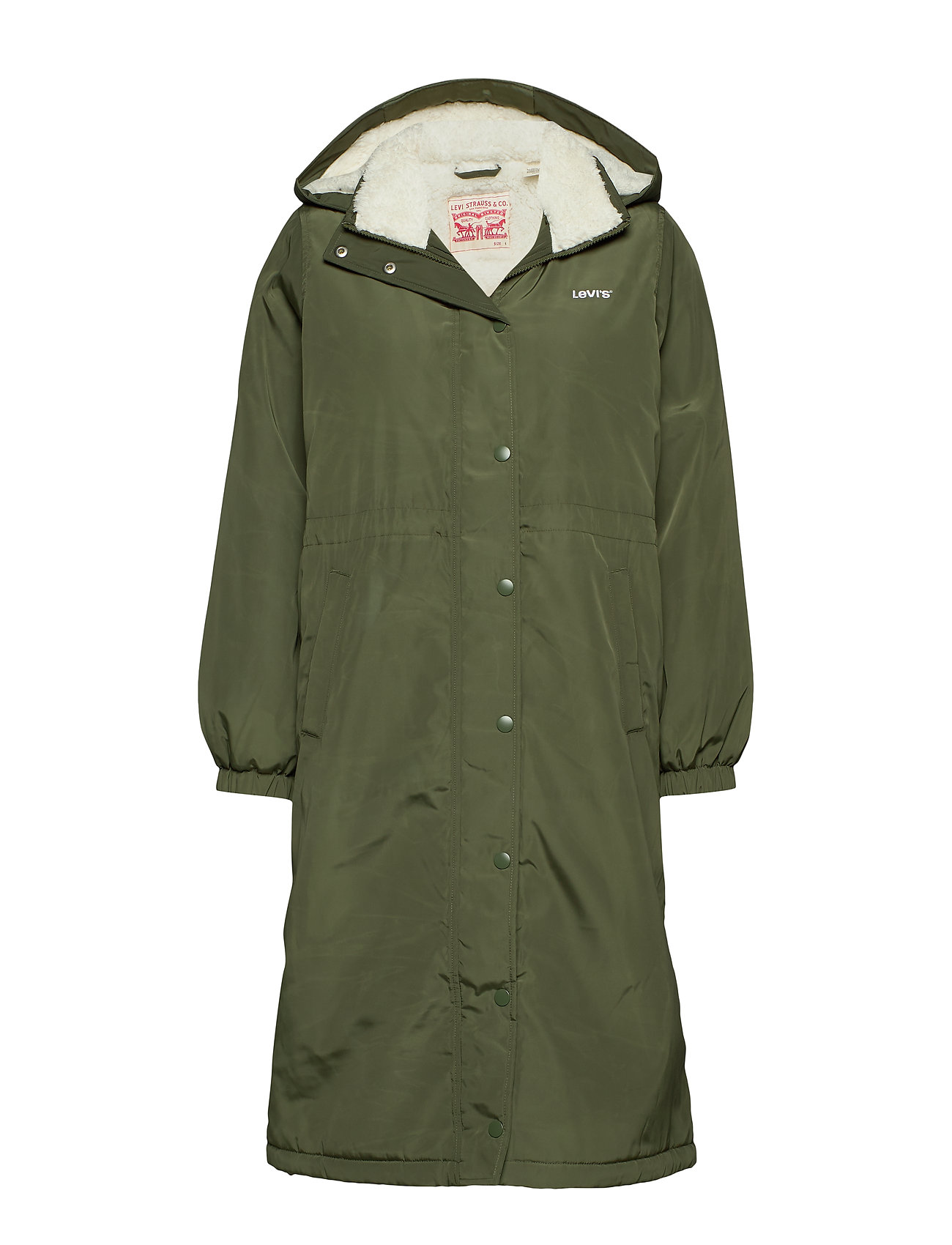 levis green coat