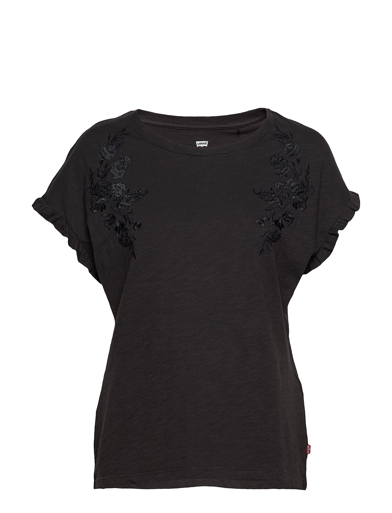 womens black levi top