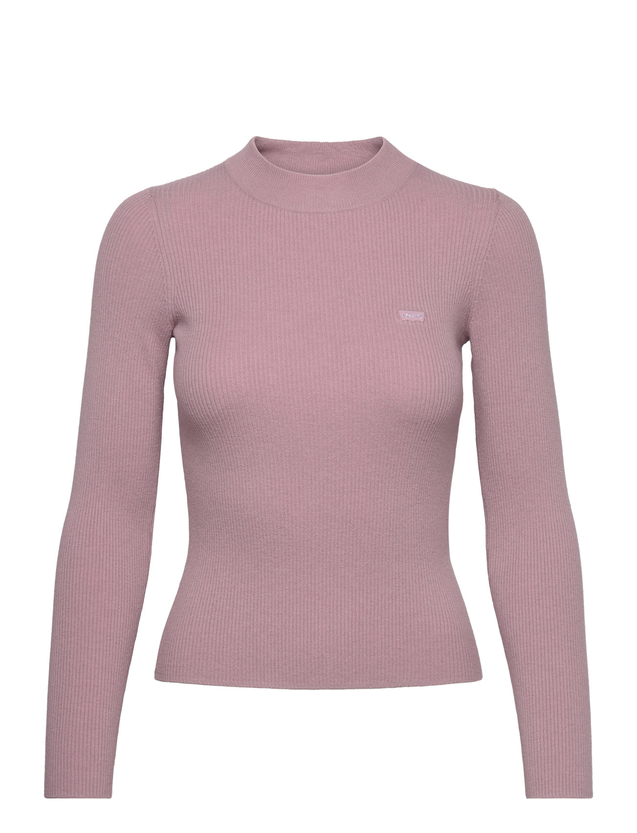 Crew Rib Sweater Keepsake Lila Tops T-shirts & Tops Long-sleeved Pink LEVI´S Women