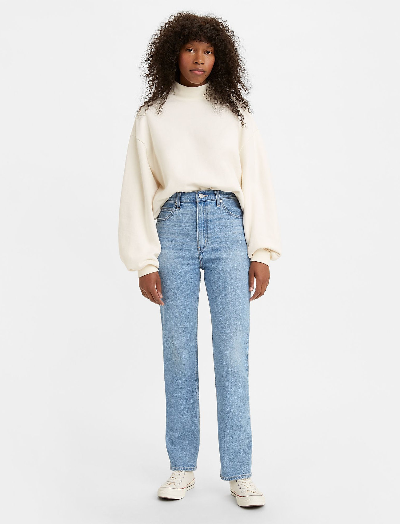 Levi's Women's High-Waisted Straight Jeans