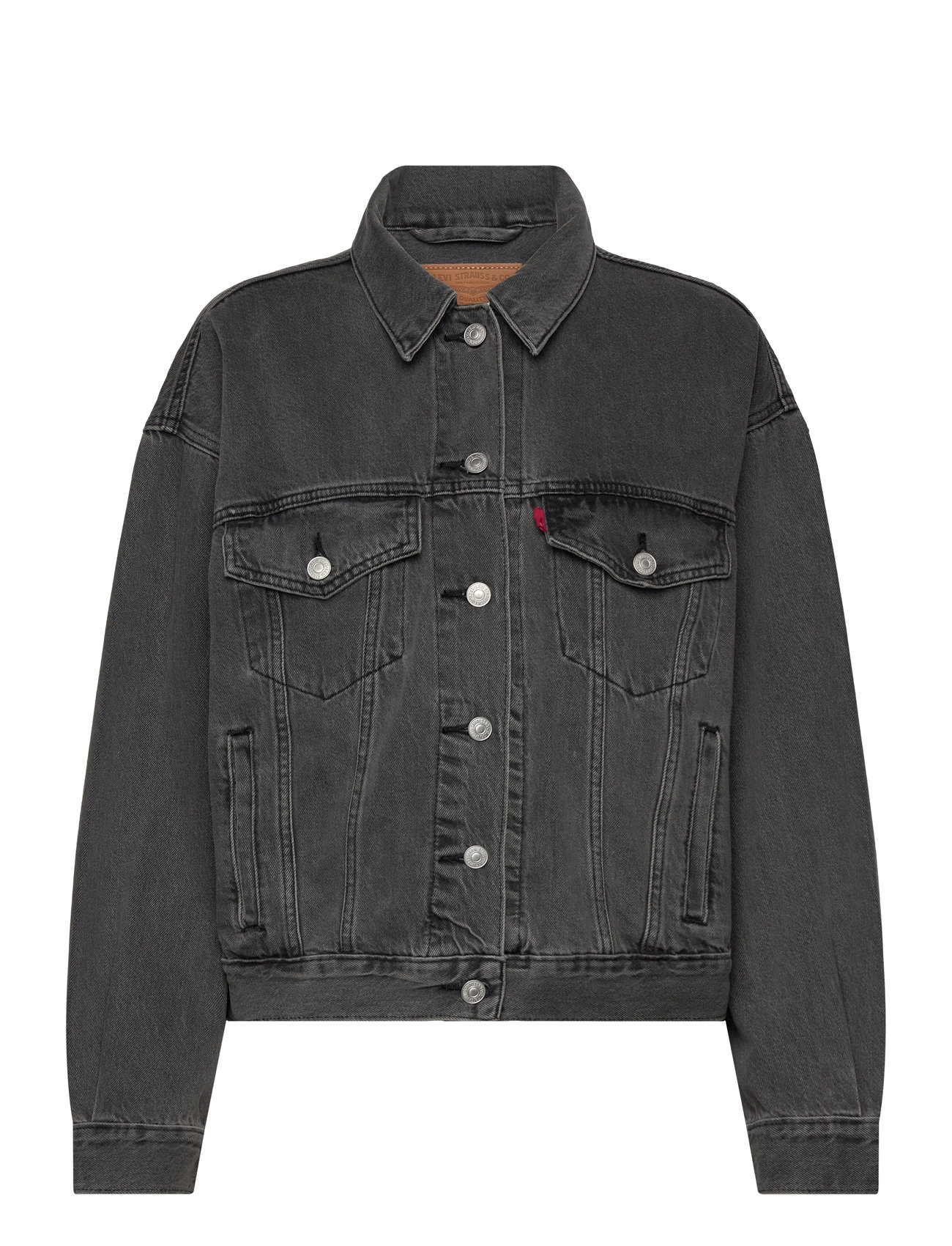 Levi's® 90S Trucker Med Indigo - Worn In Svart