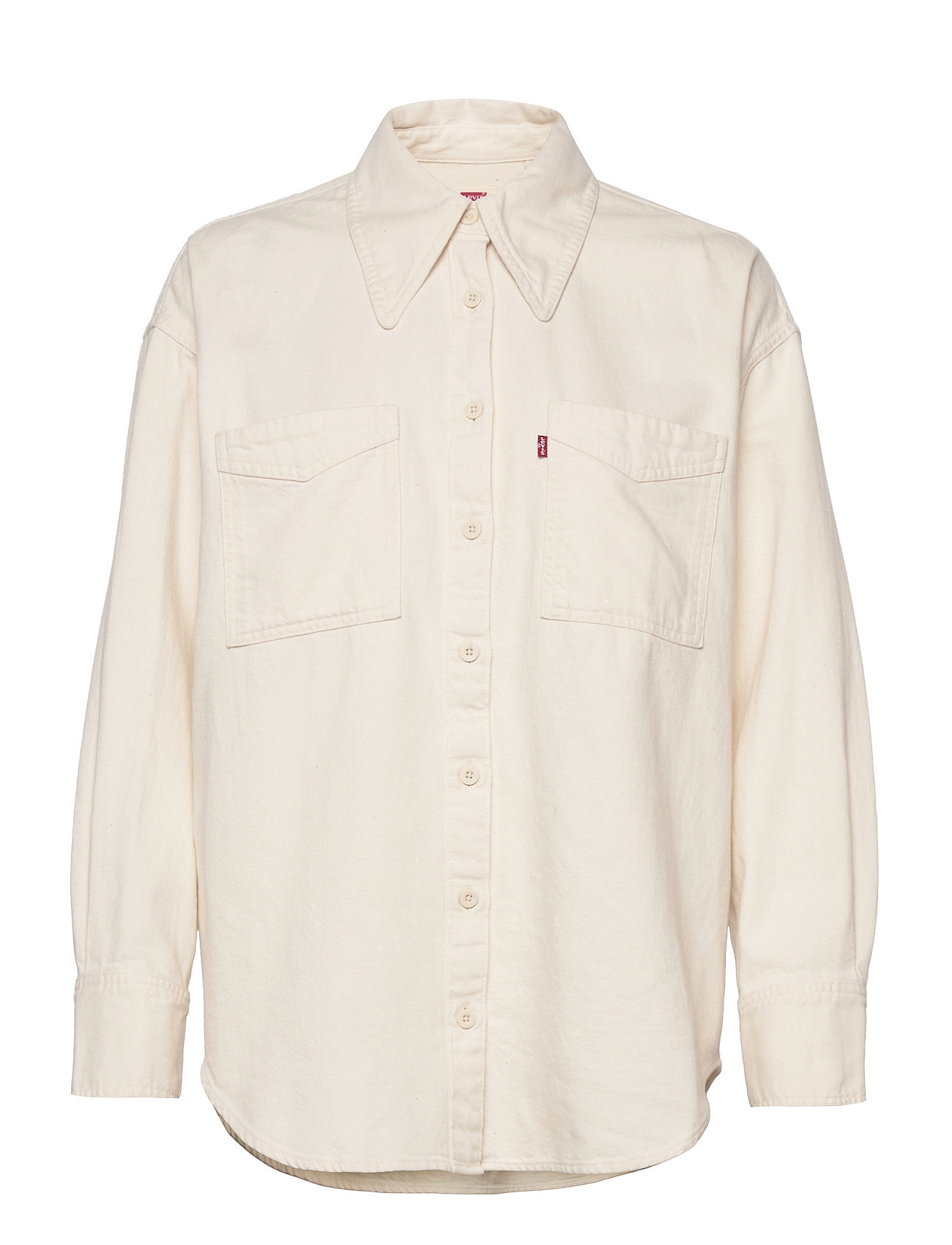 Levi's oxford shirt with small logo in white | ASOS