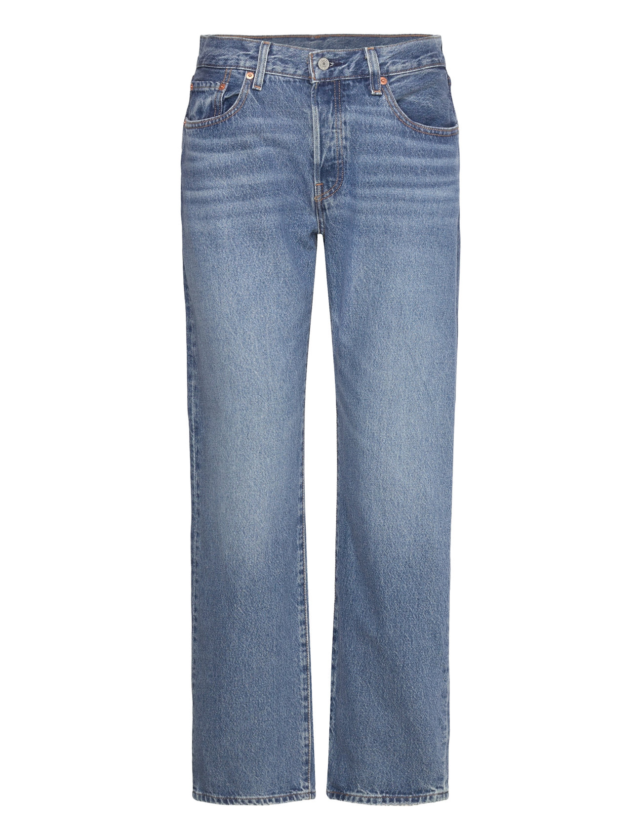 501 90S Not My News Channel Bottoms Jeans Straight-regular Blue LEVI´S Women