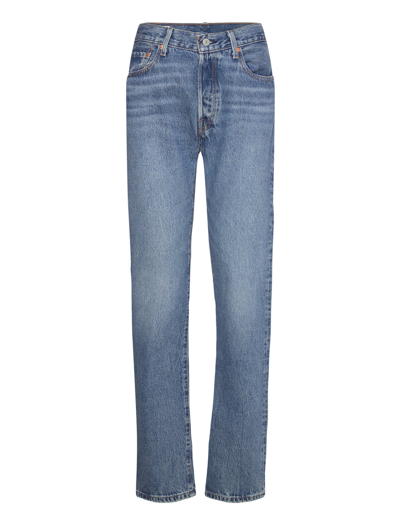 501 90S Not My News Channel Bottoms Jeans Straight-regular Blue LEVI´S Women