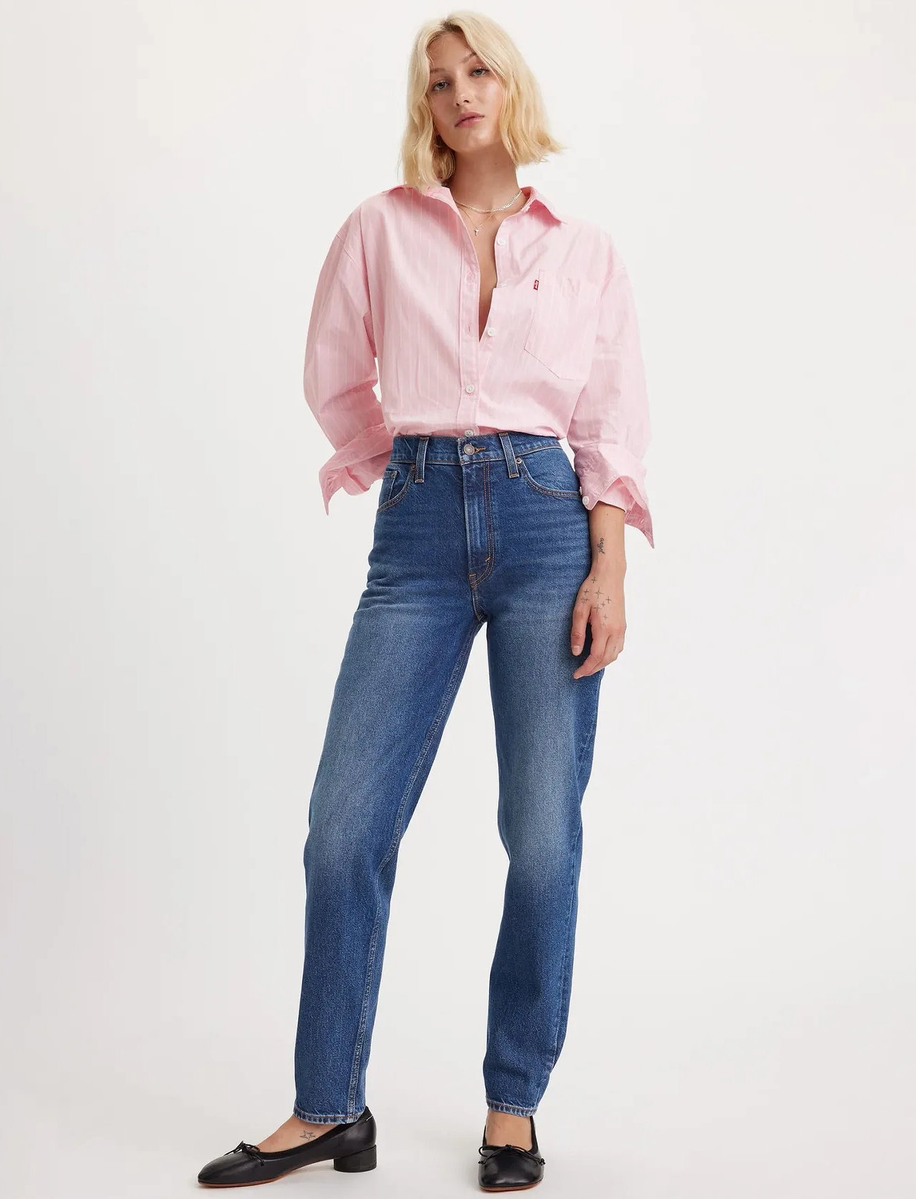 Levi's 80S Mom Jean Tough Cookie, 29 x 32, Blue, Jeans > Mor-Jeans, Dame