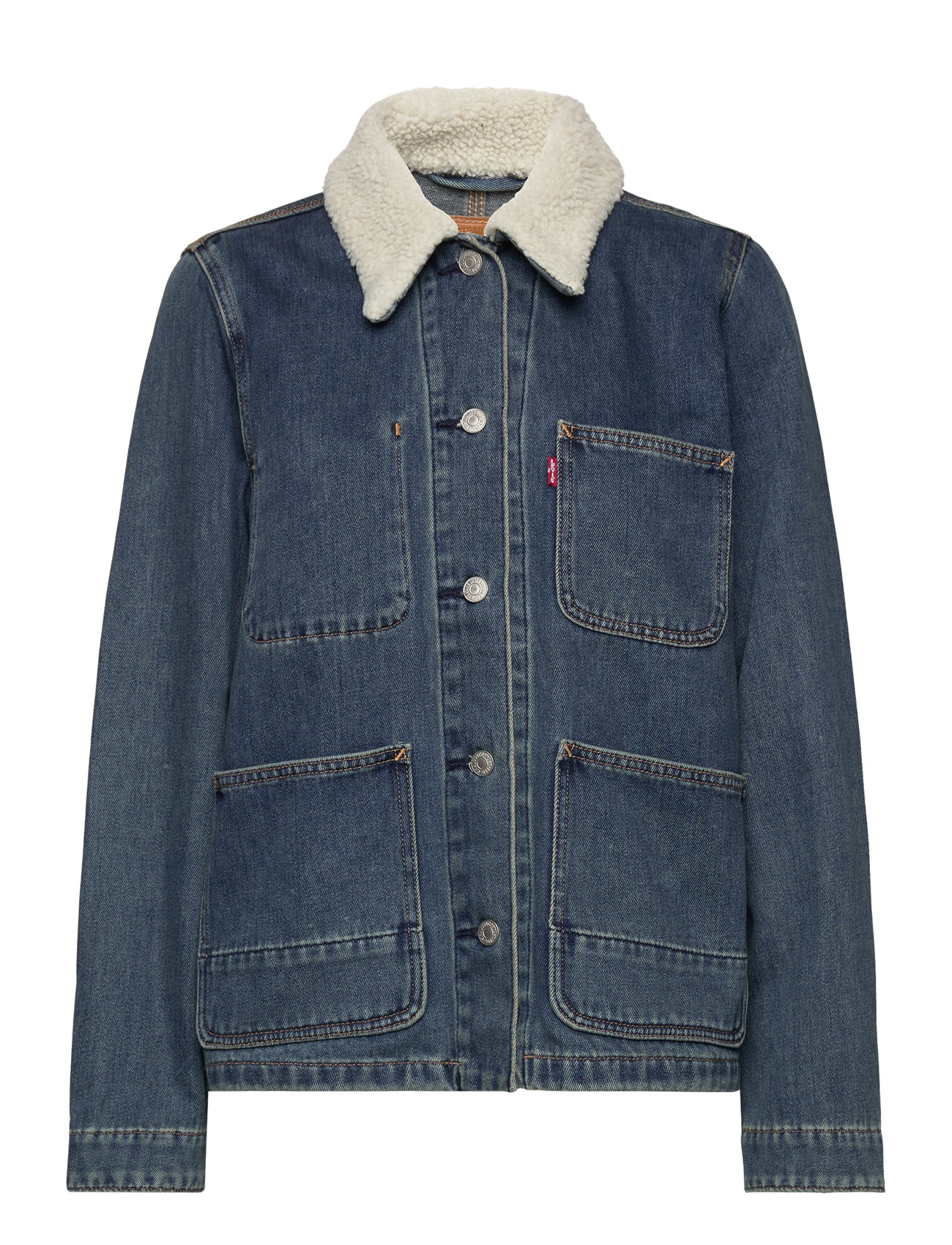 Warm Chore Coat More Time Warm Blue LEVI´S Women