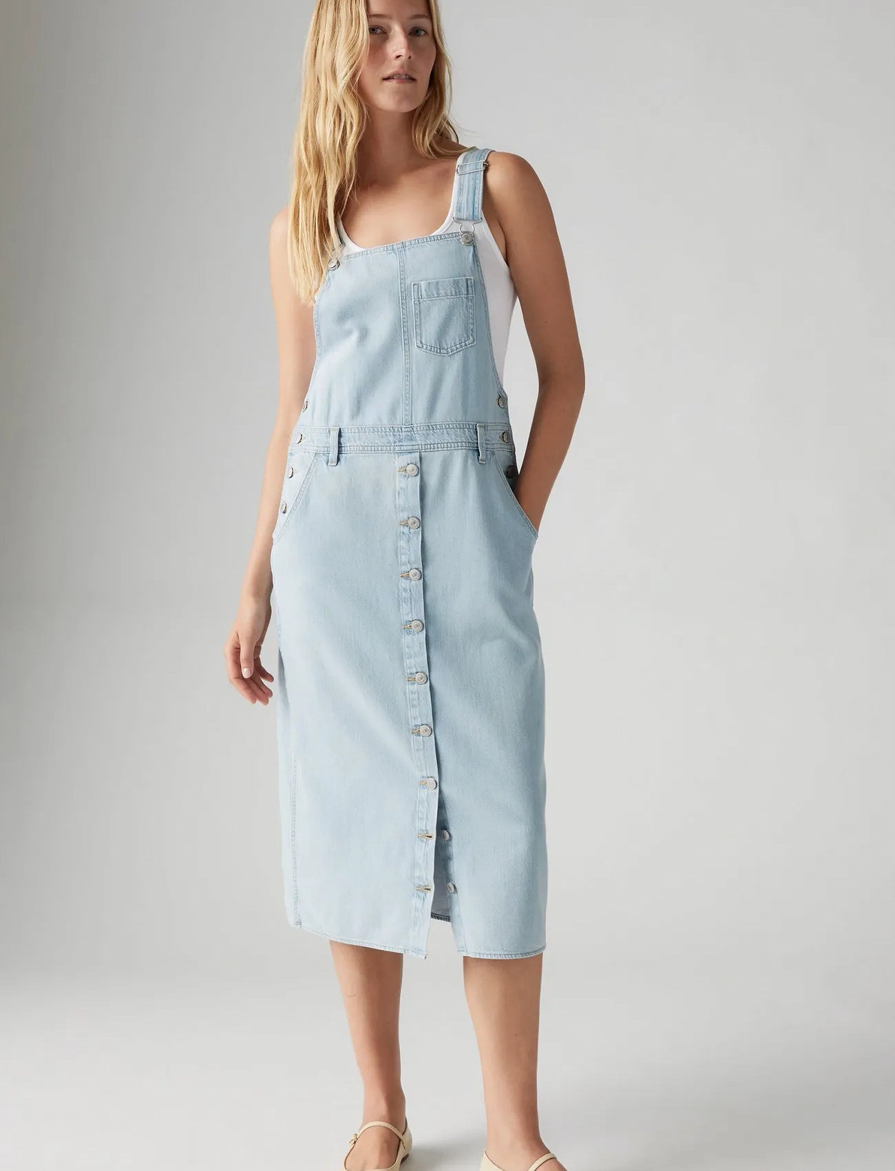 Levi's Tico Jumper Blues, S, Blue, Kjoler > Jeans-Kjoler, Dame