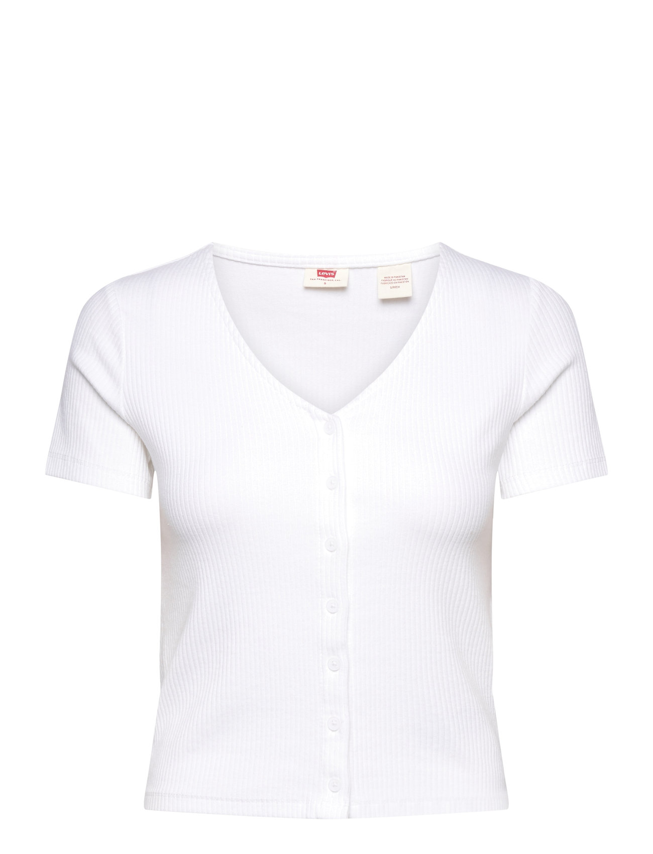 Muse Ss Tee White + Cotton/Pol White LEVI´S Women