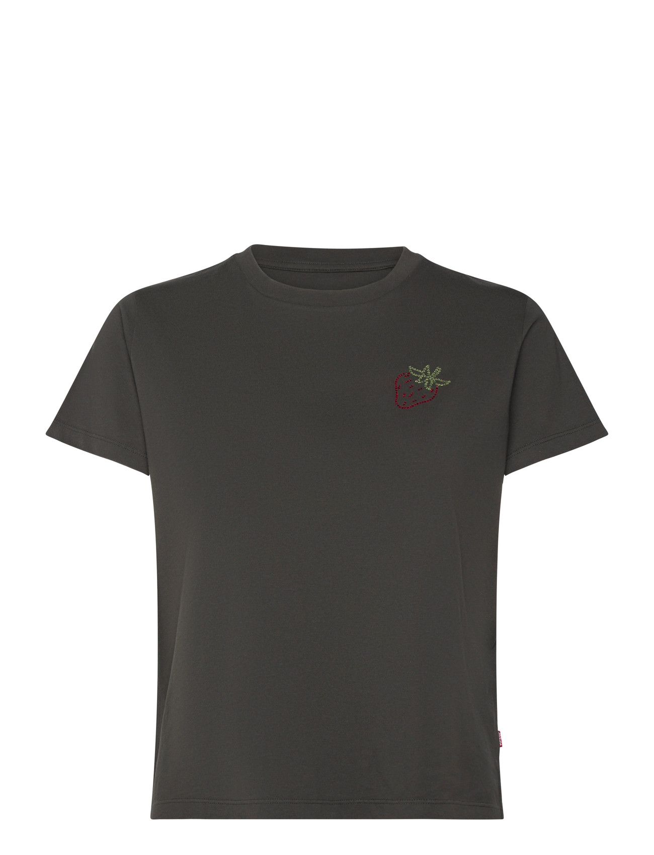 LEVI'S Graphic Boxy Tshirt Rhinestone Grau - XS - Damen