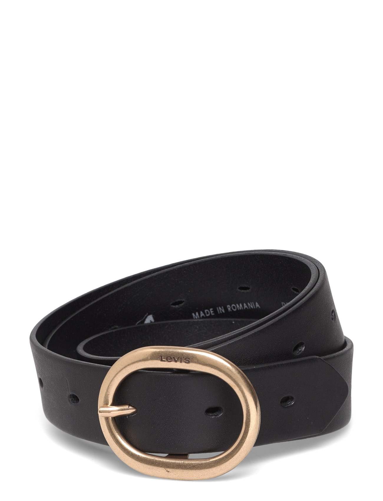 Levi's Womens Highlow Belt Caviar, 95, Black, Belts > Casual Belt, Dame