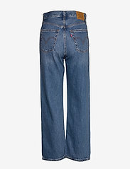 LEVI´S Women - RIBCAGE STRAIGHT ANKLE AT THE - wide leg jeans - med indigo - worn in - 1