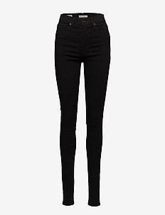 MILE HIGH SUPER SKINNY BLACK C - jeans skinny - blacks