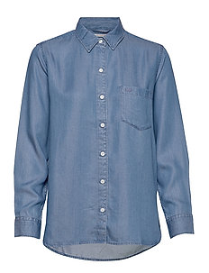 Levi's | Bluser & Skjorter | Stort utvalg av de seneste The Ultimate Bf Shirt Annette (Blues) (489.30 kr) LEVI´S