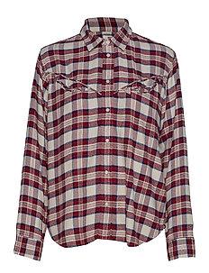 Levi's | Skjorter | Stort utvalg av de seneste nyhetene The Ultimate Bf Shirt Annette (Blues) (489.30 kr) LEVI´S