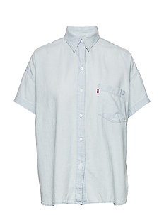 Levi's | Bluser & Skjorter | Stort utvalg av de seneste The Ultimate Bf Shirt Annette (Blues) (489.30 kr) LEVI´S