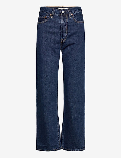 RIBCAGE STRAIGHT ANKLE NOE DAR - vida jeans - dark indigo - flat finish