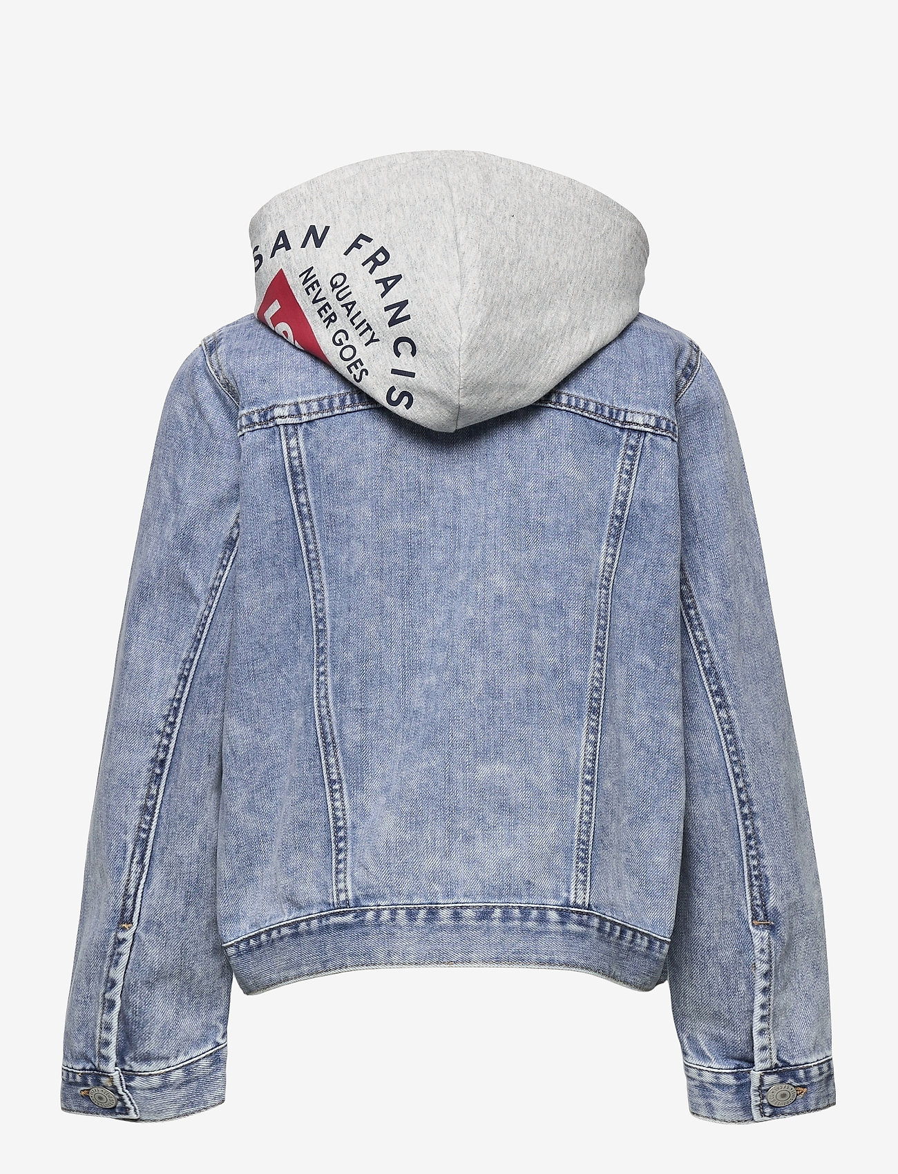 hooded trucker jacket