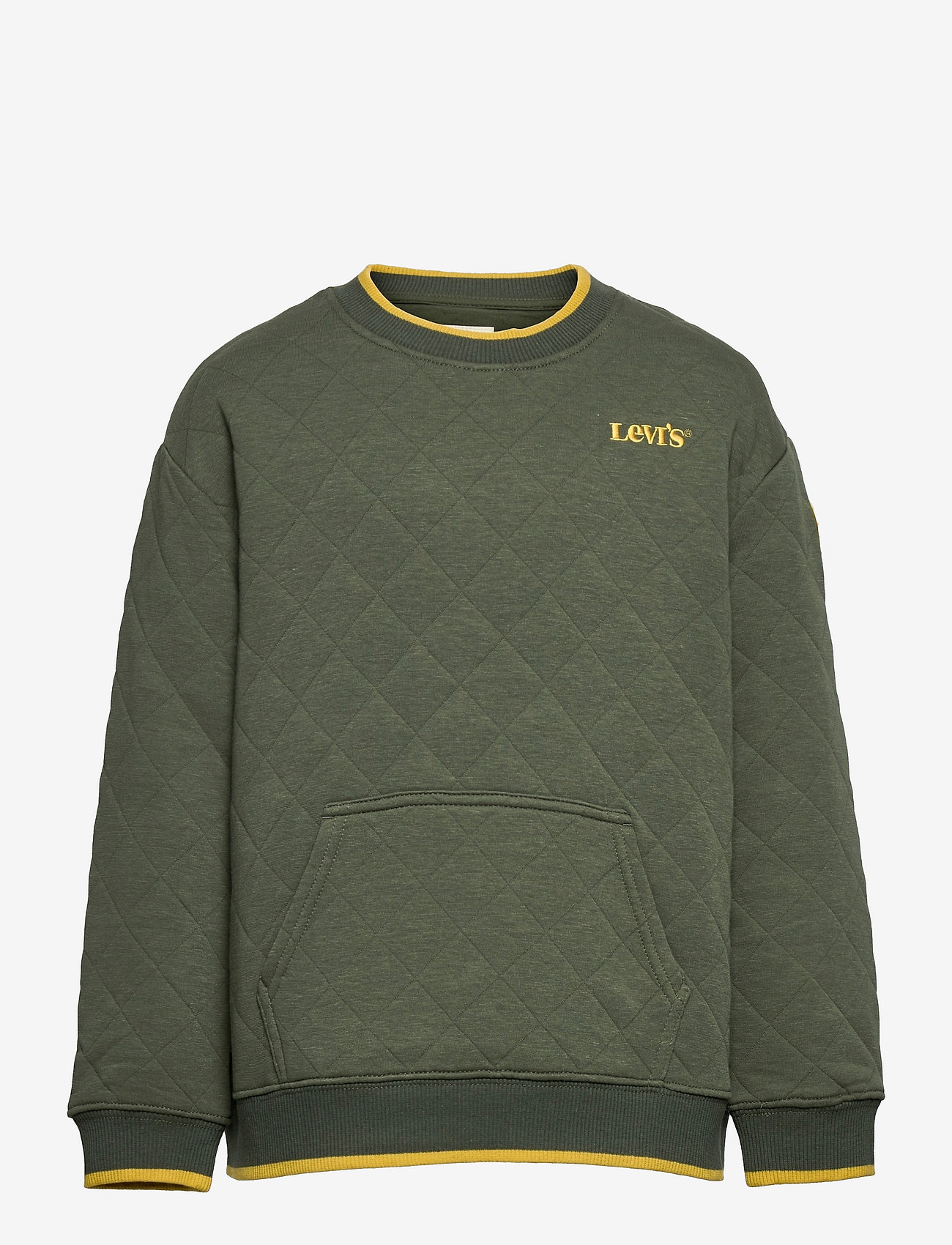 Levi's - LVB QUILTED CREWNECK TOP - sweat-shirt - thyme - 0
