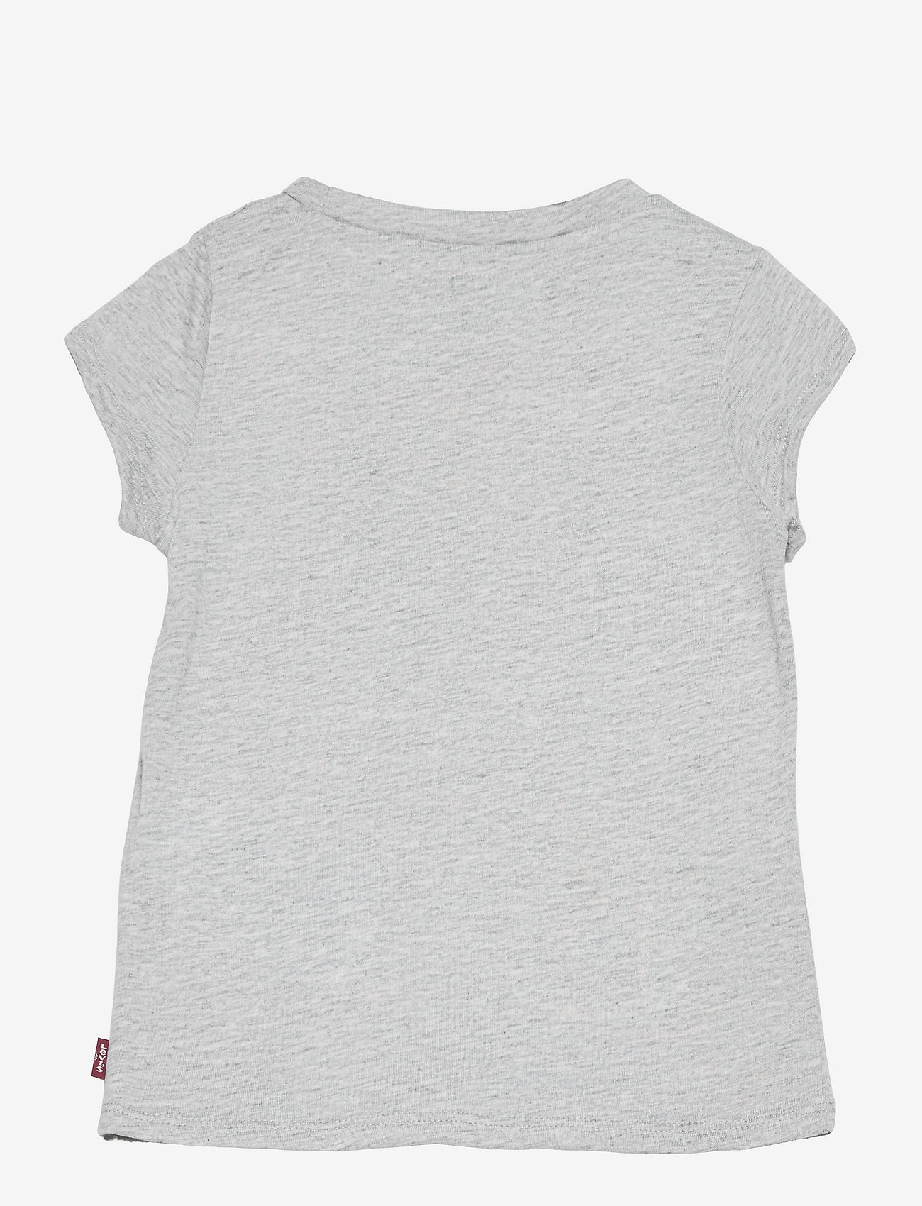 Levi's - S/S BATWING TEE - t-shirt à manches courtes avec motif - light grey heather/red - 1