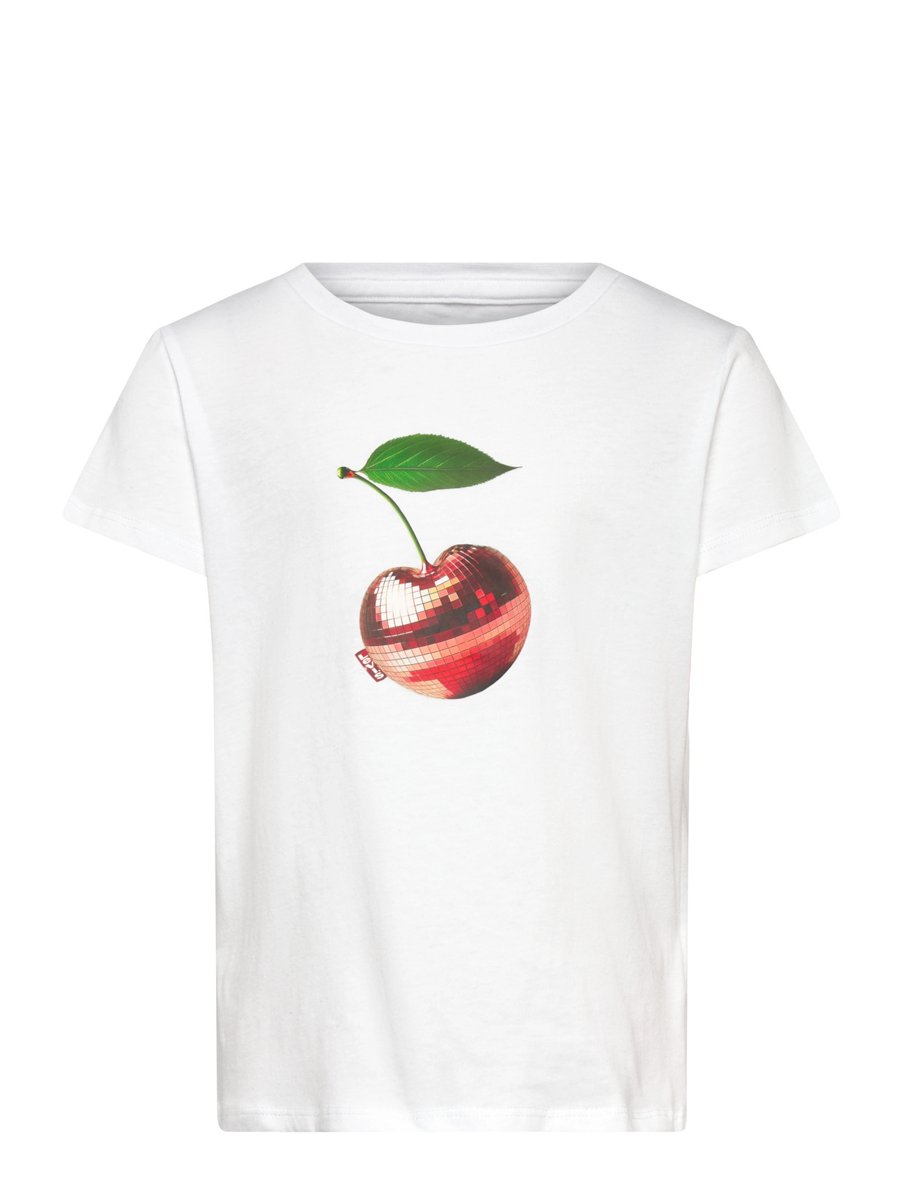 Levi's Levi's Disco Cherry Tee, 116, White, T-Shirts > Kortærmede, Børn