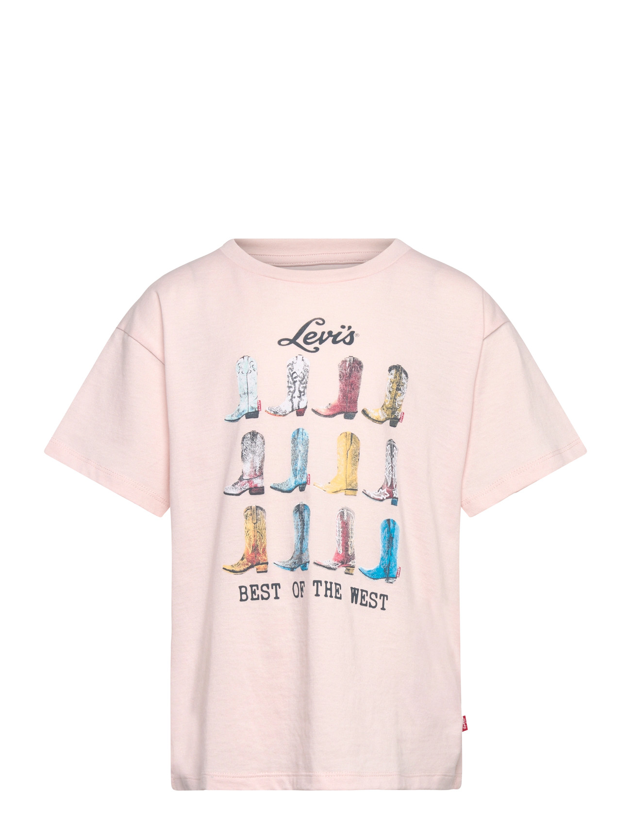 Levi's Levi's Boots Oversized Tee, 110, Pink, T-Shirts > Kortærmede, Børn