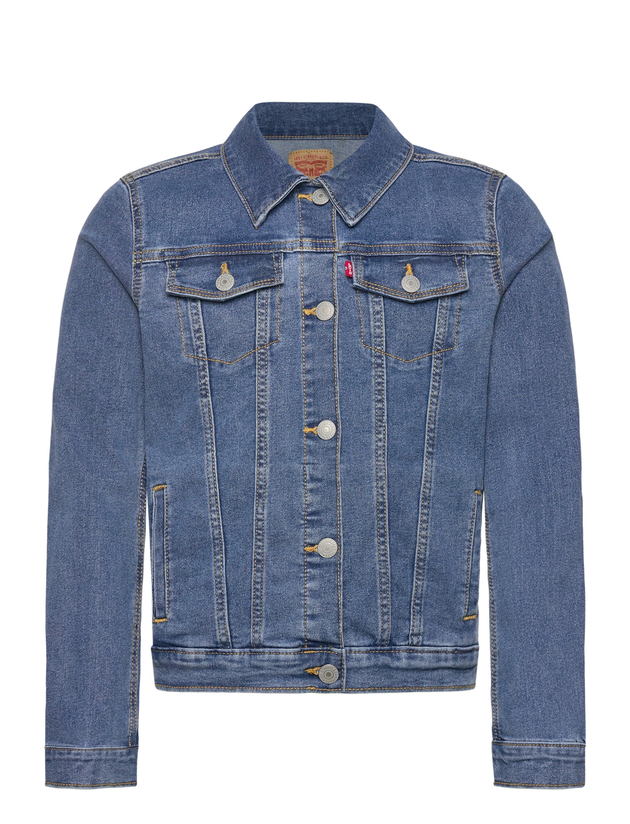 Levi's Levi's Trucker Jacket, 140, Blue, Jakker Og Frakker > Denim Og Fløjl, Børn