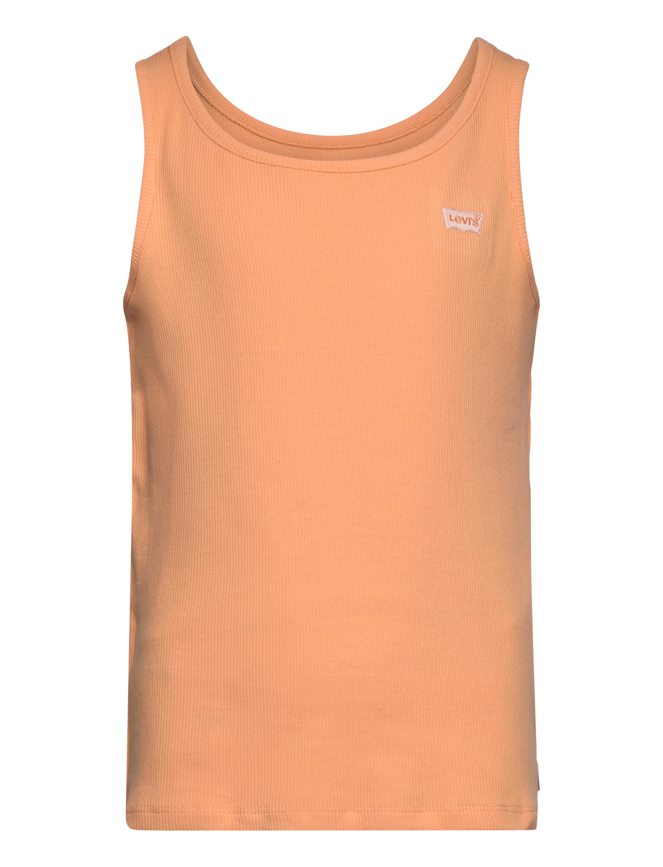 Levi's Levi's Meet And Greet Ribbed Tank Top, 140, Orange, T-Shirts > Uden Ærmer, Børn