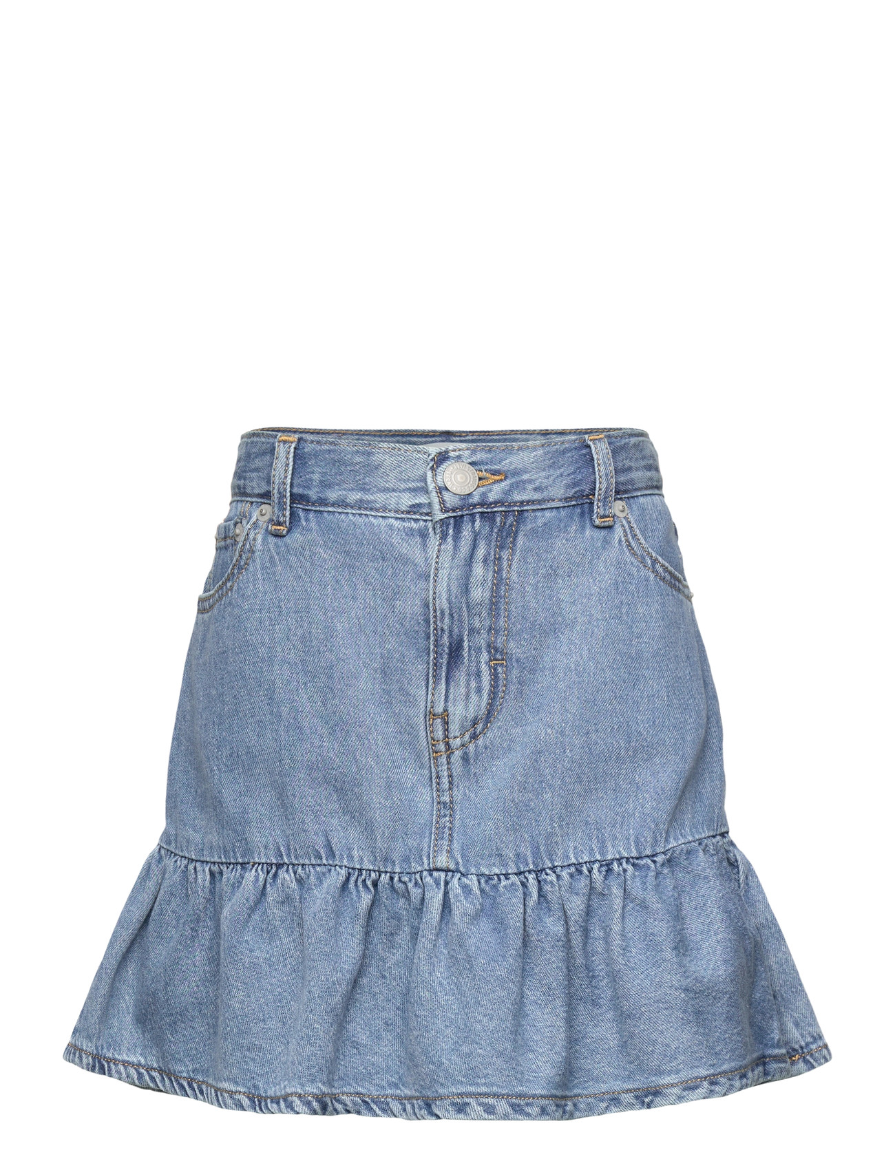Levi's Levi's Flounce Skort, 152, Blue, Nederdele > Denim Nederdele, Børn