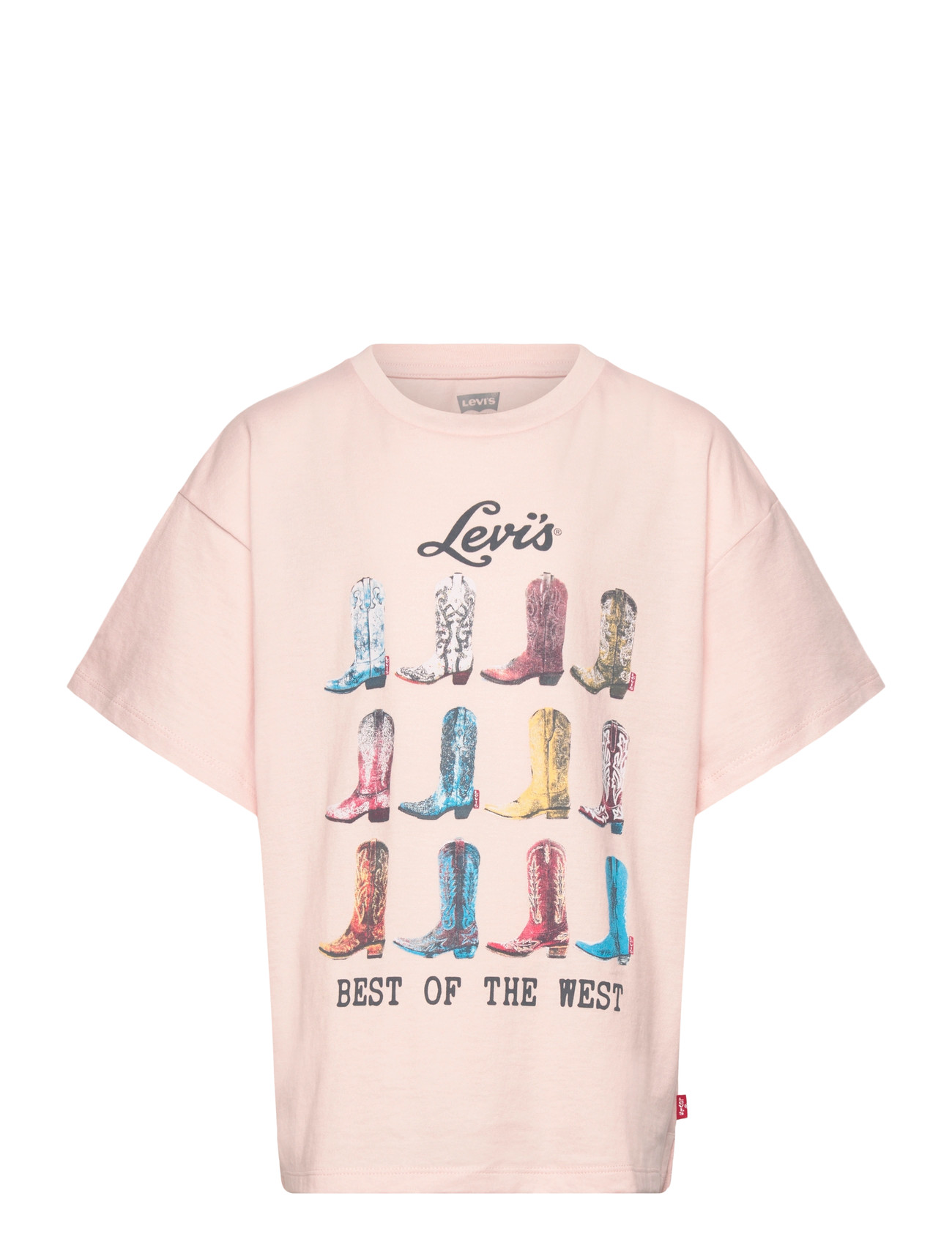 Levi's Levi's Boots Oversized Tee, 158, Pink, T-Shirts > Kortærmede, Børn