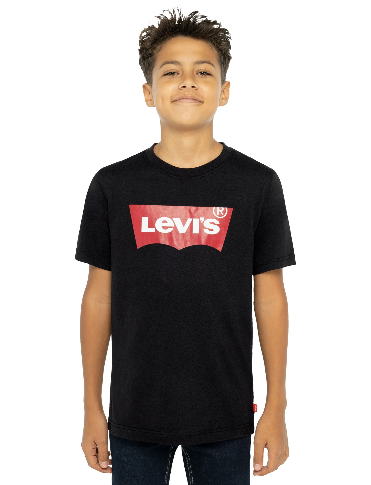 Levi's Levi's Batwing Tee, 152, Black, T-Shirts > Kortærmede, Børn
